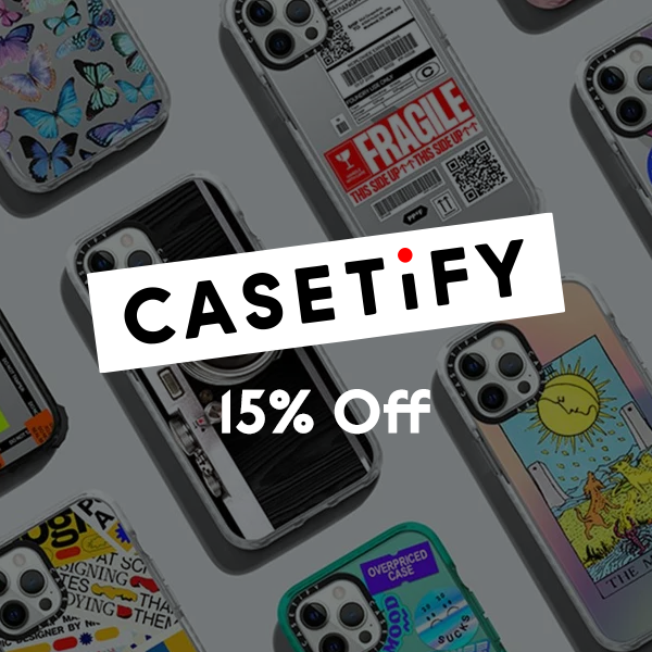 CASETiFY 15% Off