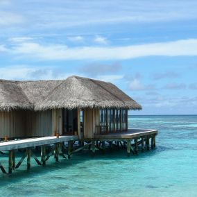 A house on a beach
