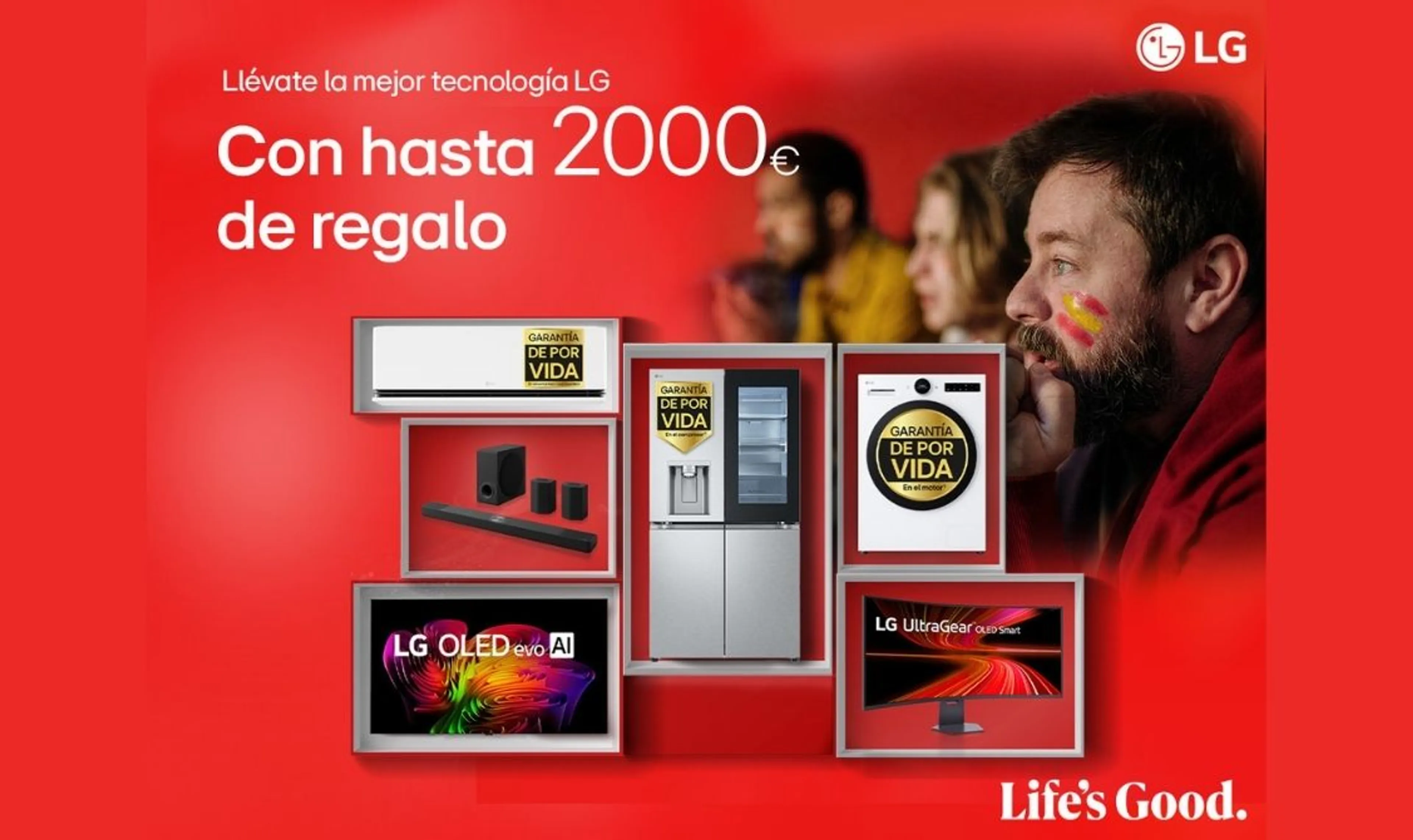 Partidazos LG.Hasta 50% en TV y Audio