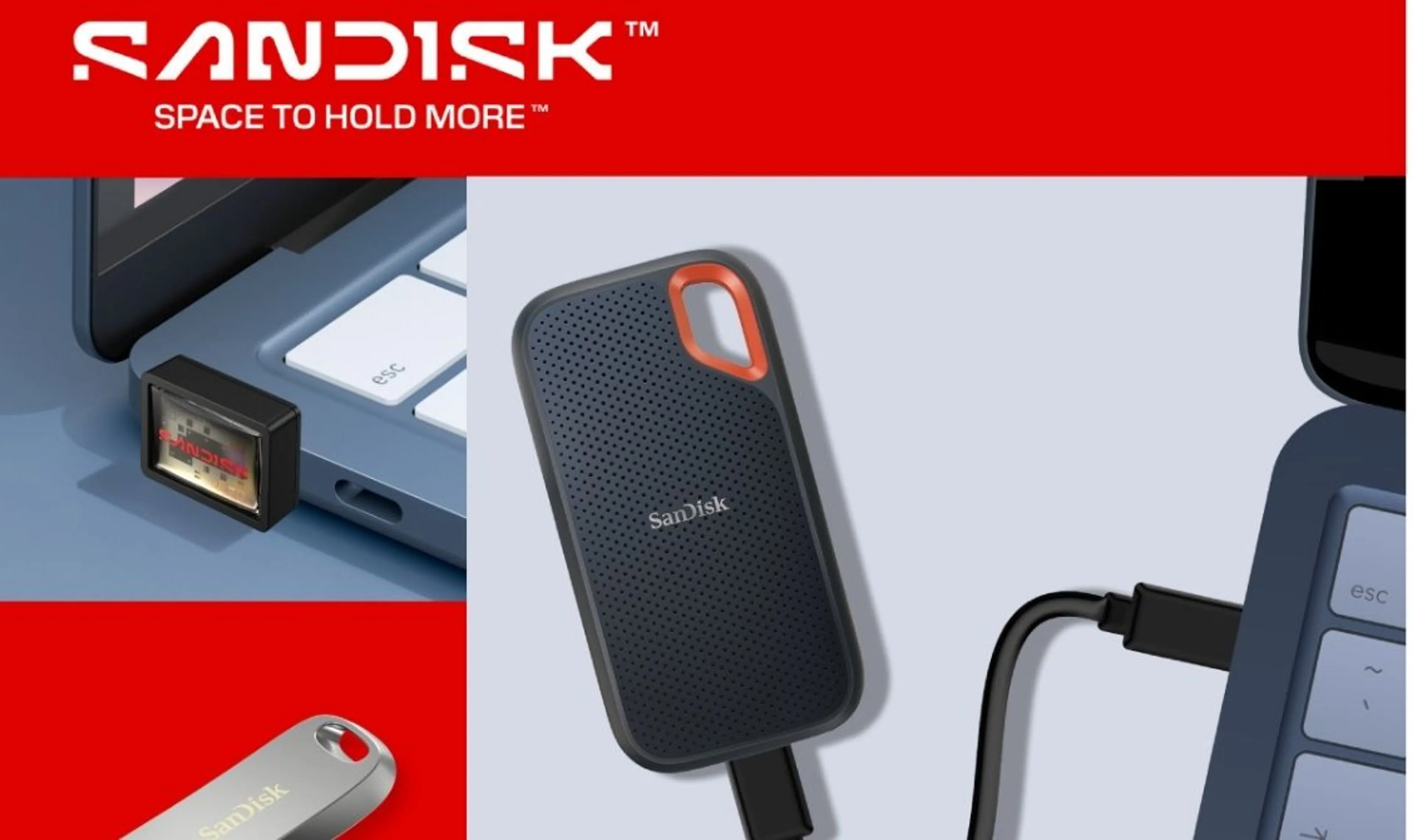 -15% dto. en discos SSD y Memorias USB