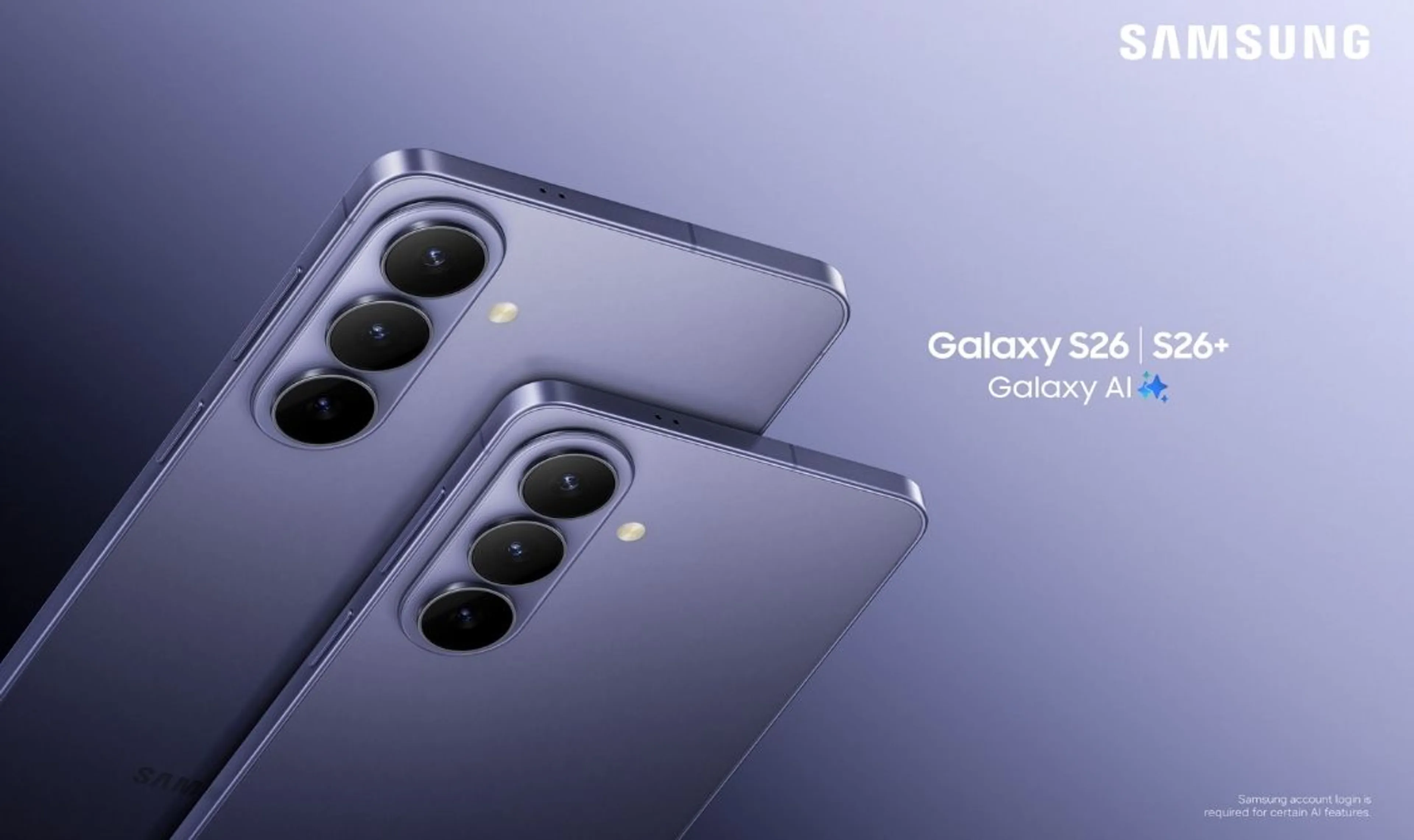 15% Off when you pre-order the new Galaxy S26+ or S26*