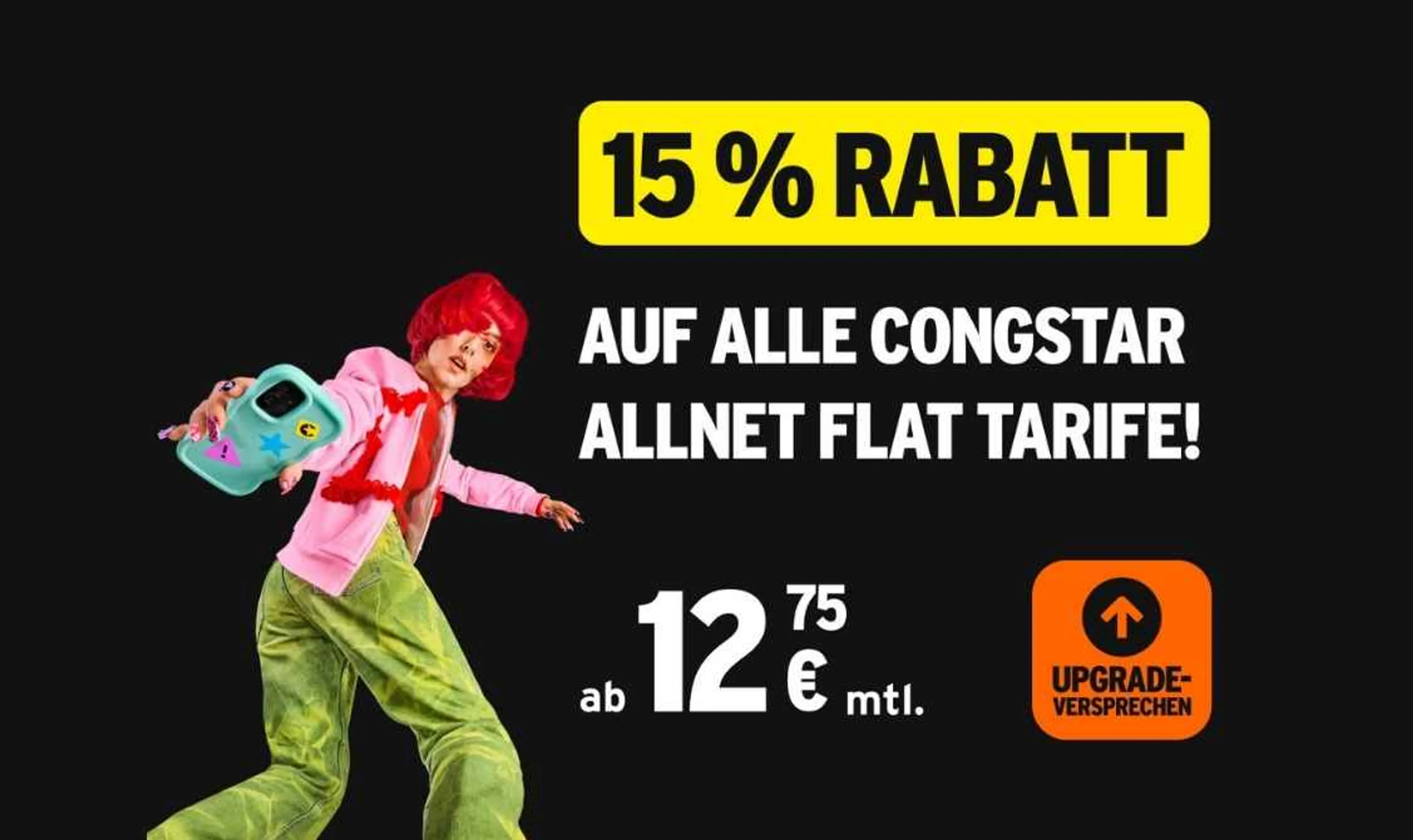 congstar Laufzeit- & Flex Tarife im Herbstdeal