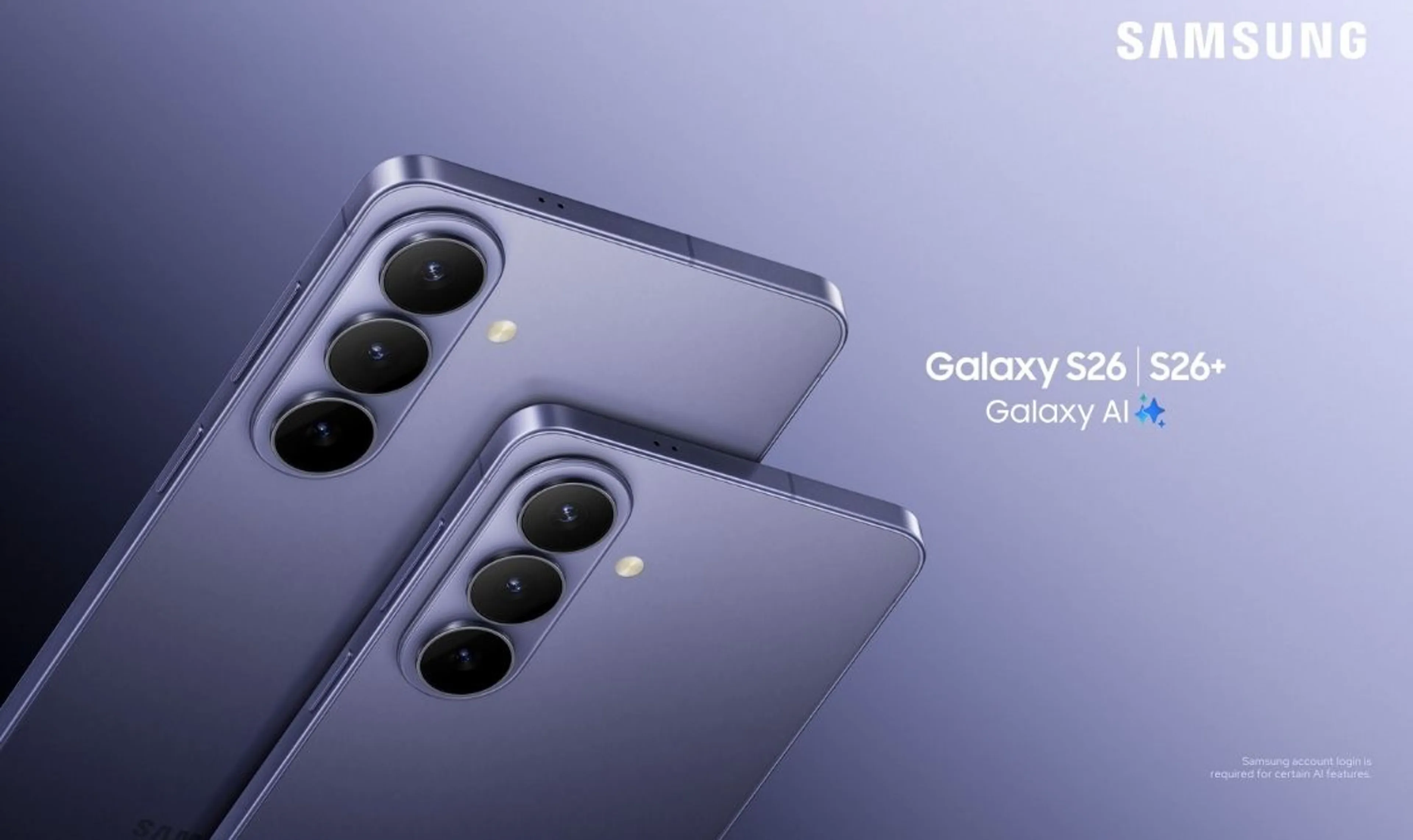 Get the Galaxy S26 256GB for £31* a month and £9 upfront on O2 400GB