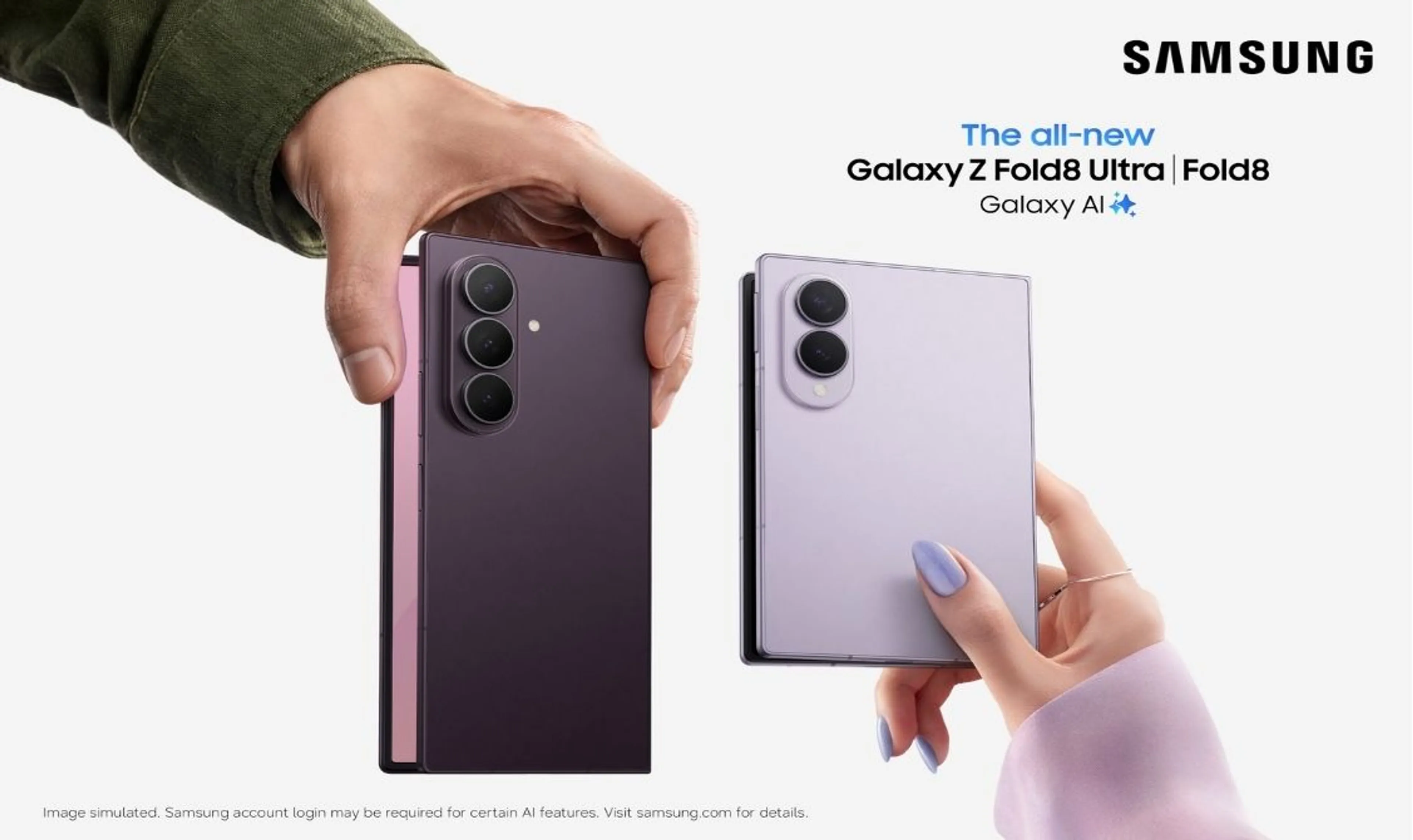 FREE Watch8 with code* + 10% Off Galaxy Z Fold8|Fold8 Ultra**