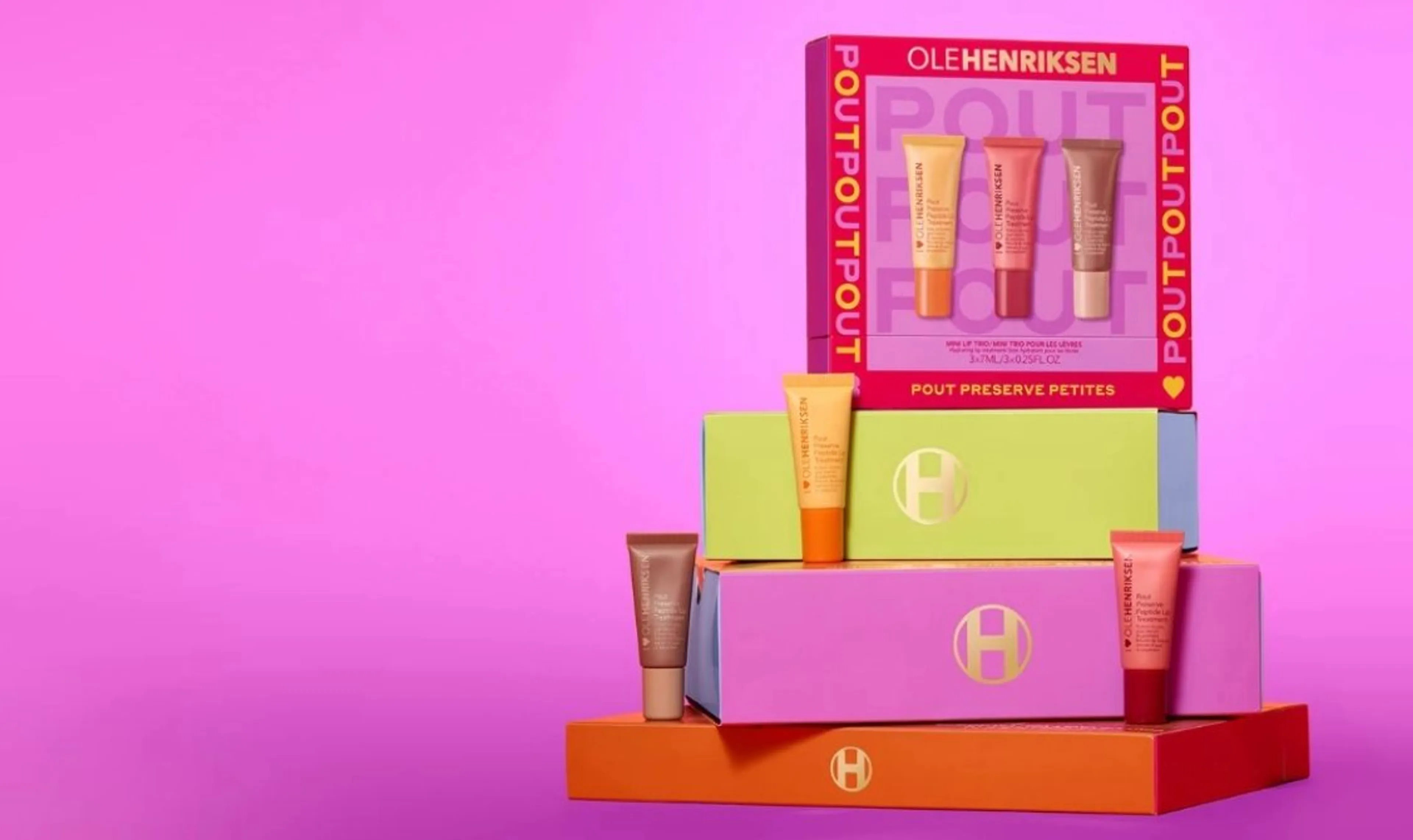 Spend $80+ and get a free pout petites mini trio