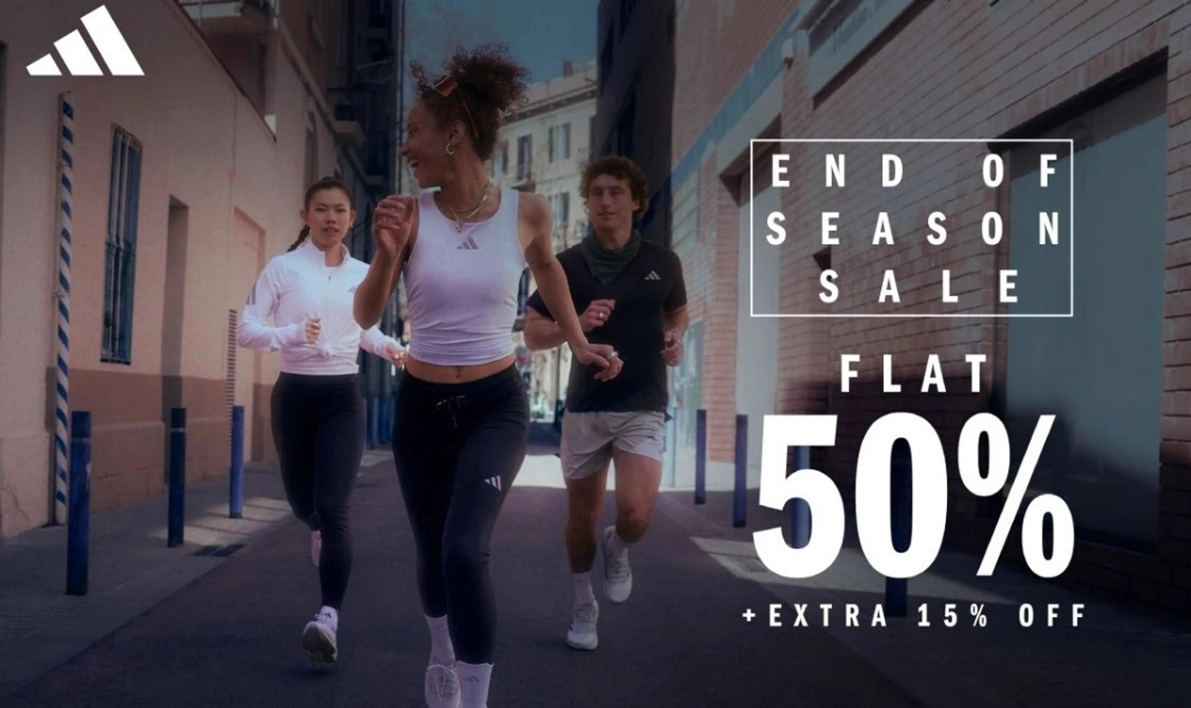 Flat 50% OFF + EXTRA 15% OFF
