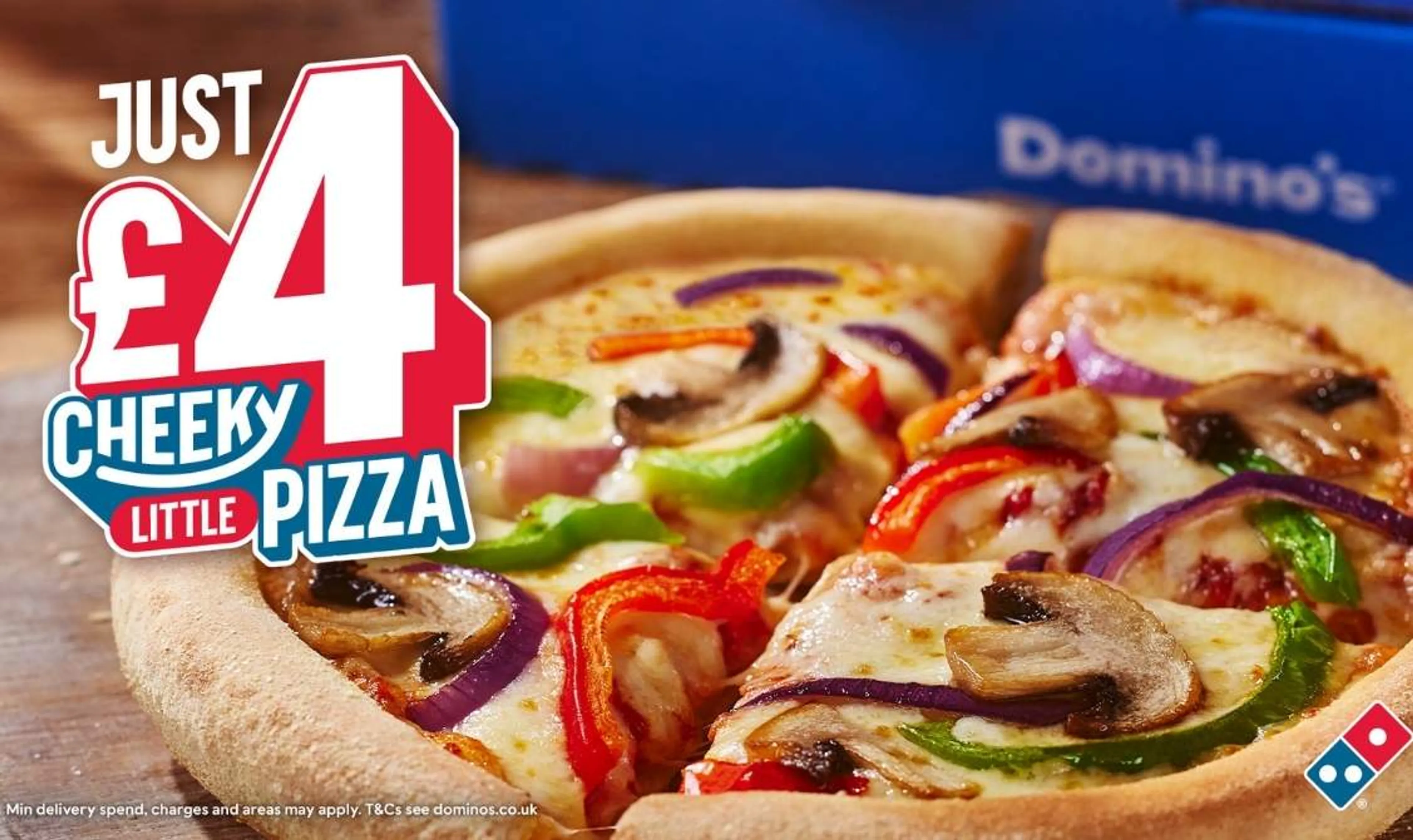Cheeky Little Pizza From £4.99!