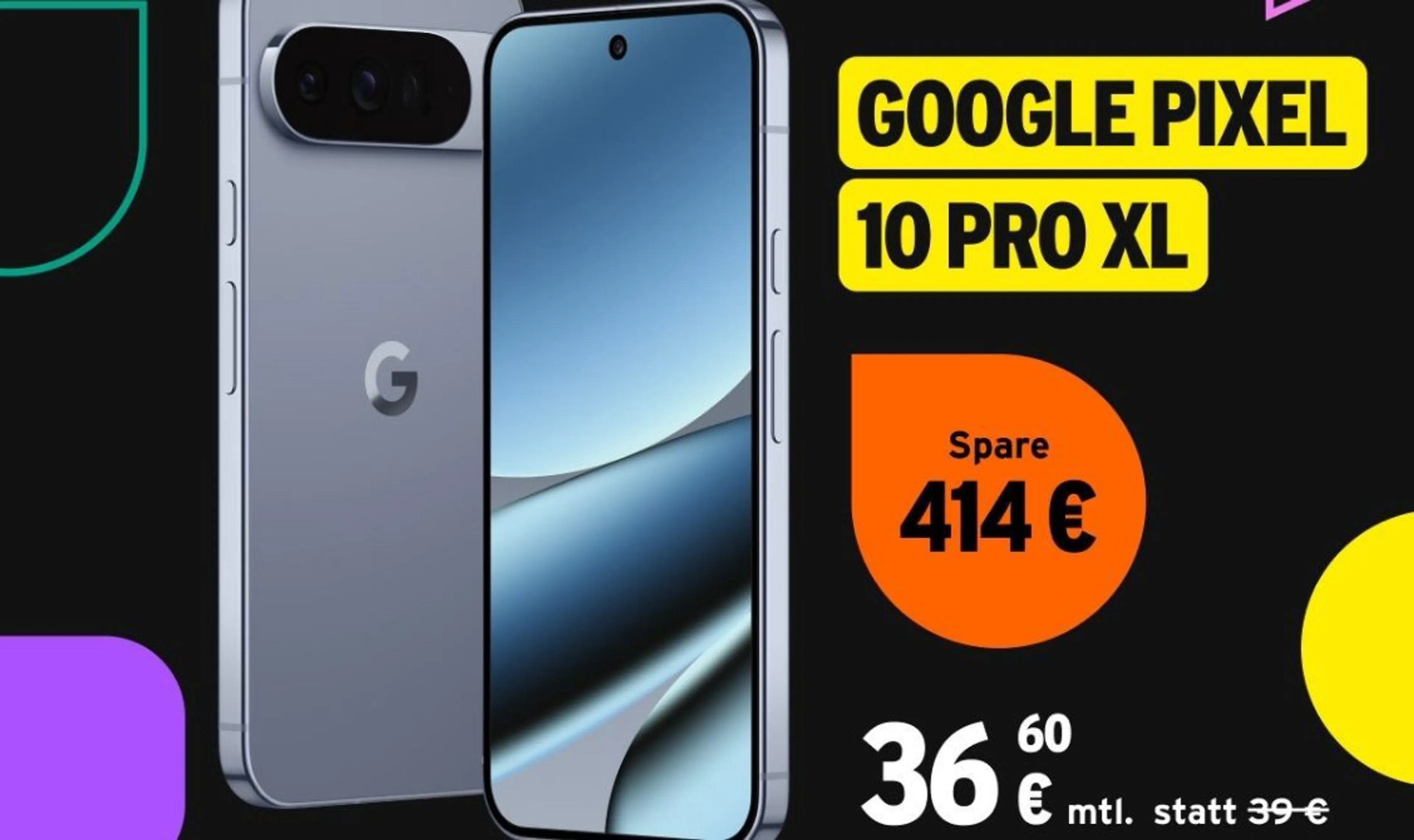 414,00 € aufs Google Pixel 10 Pro XL sparen!