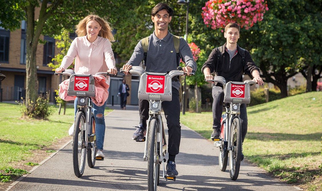 Santander cycles store student discount