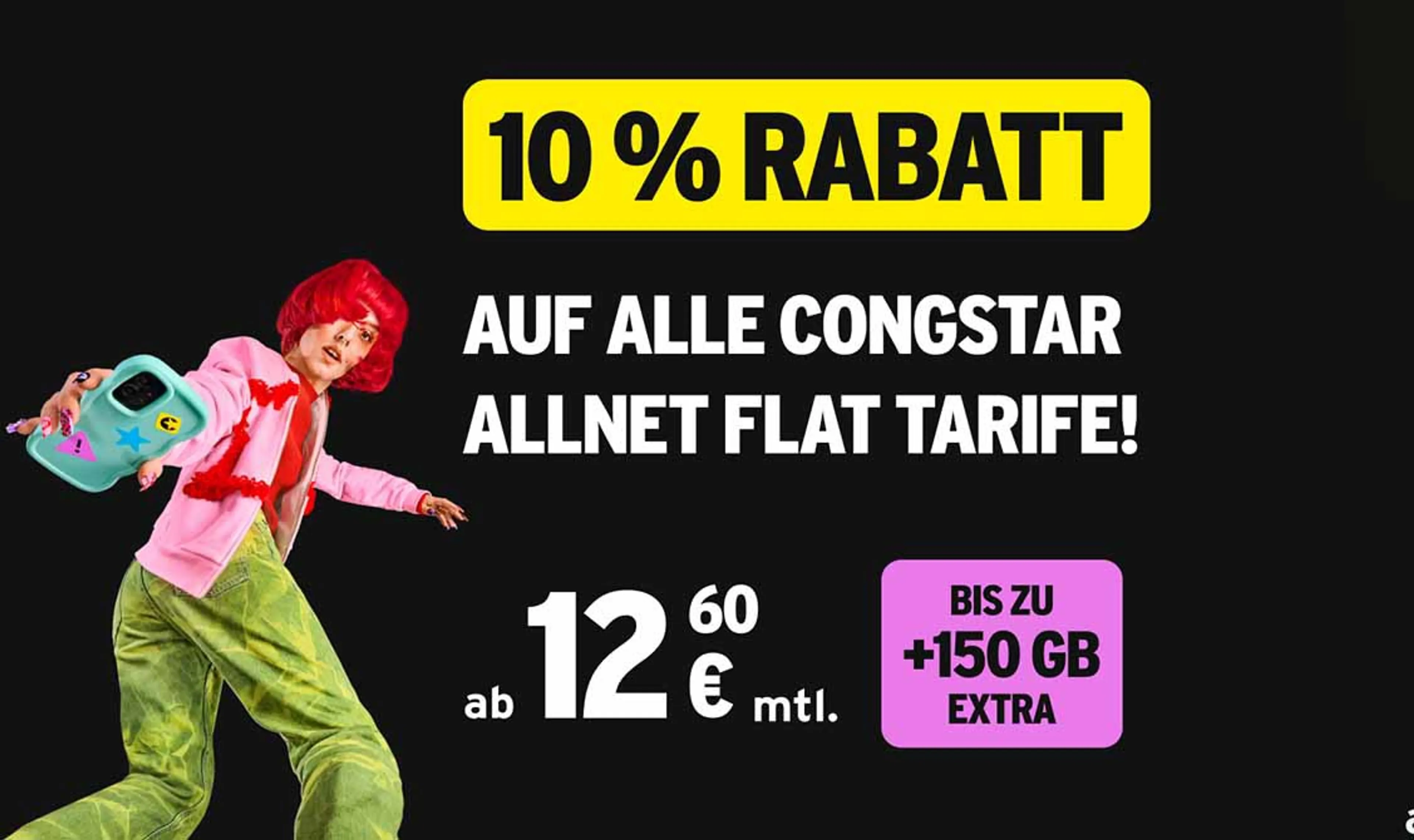 10 % Rabatt auf alle ANF Tarife
