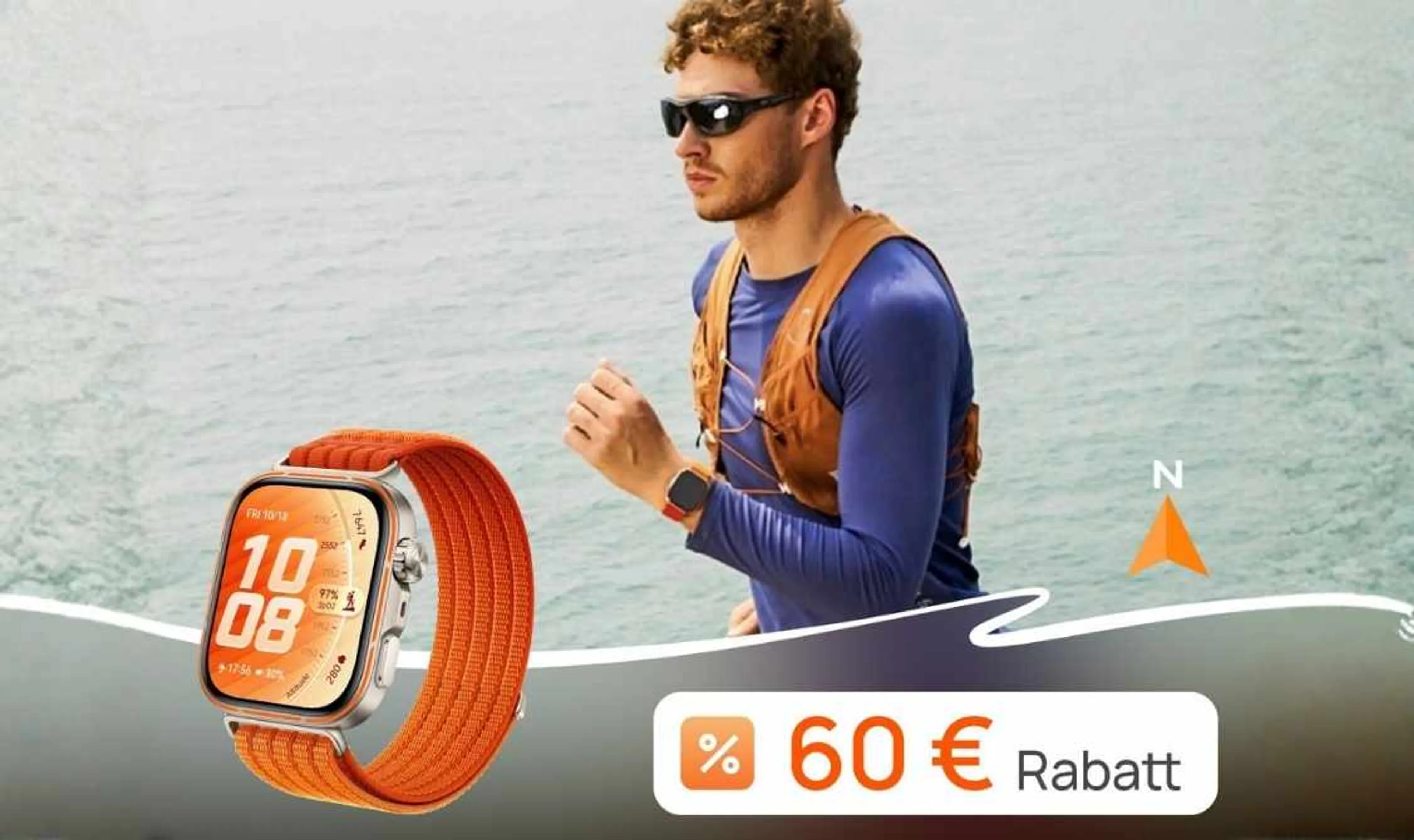 €60 Rabbat auf die Neue HUAWEI WATCH FIT 5 Pro