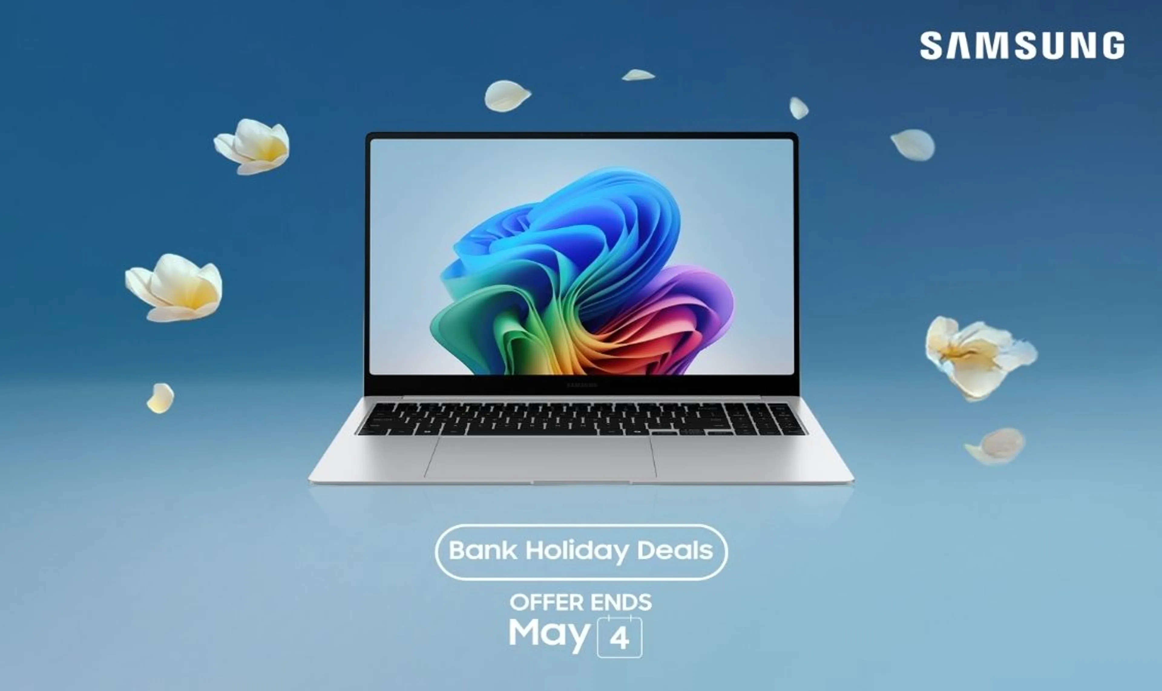 Up to 30% Off Samsung Galaxy laptops* + Extra £5 - £120 Off Book5 and 6 Series**