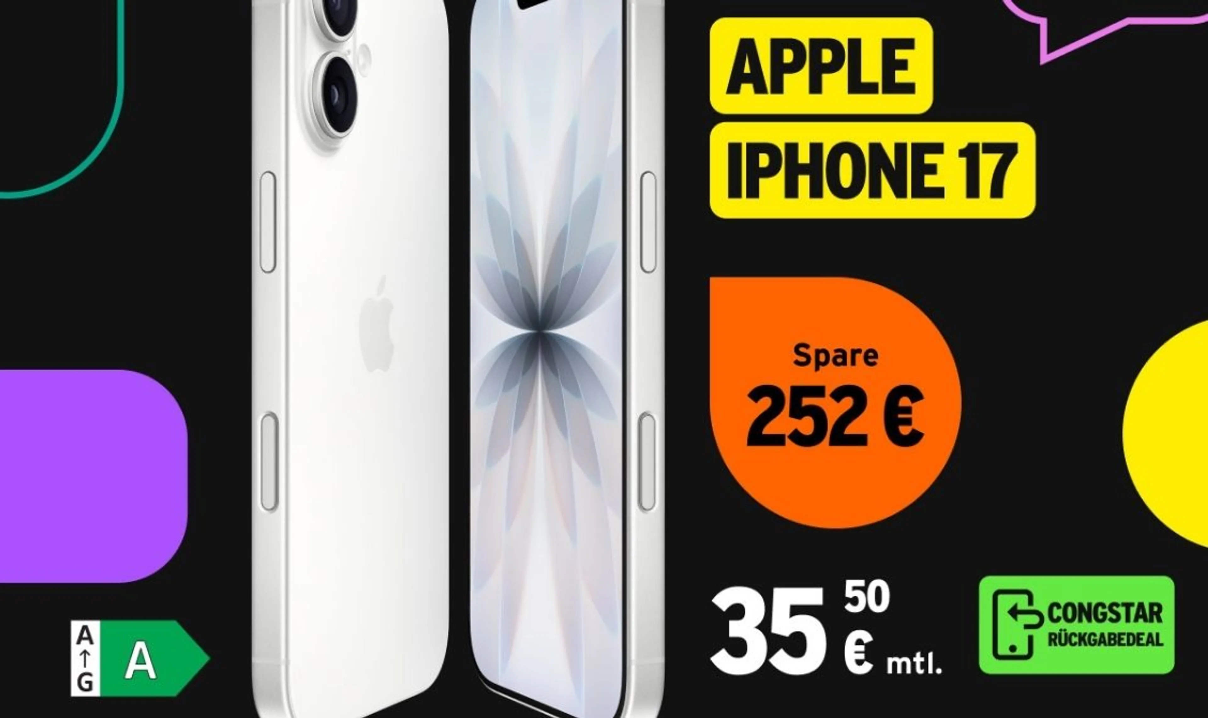 iPhone 17 256 GB - Allnet Flat M
