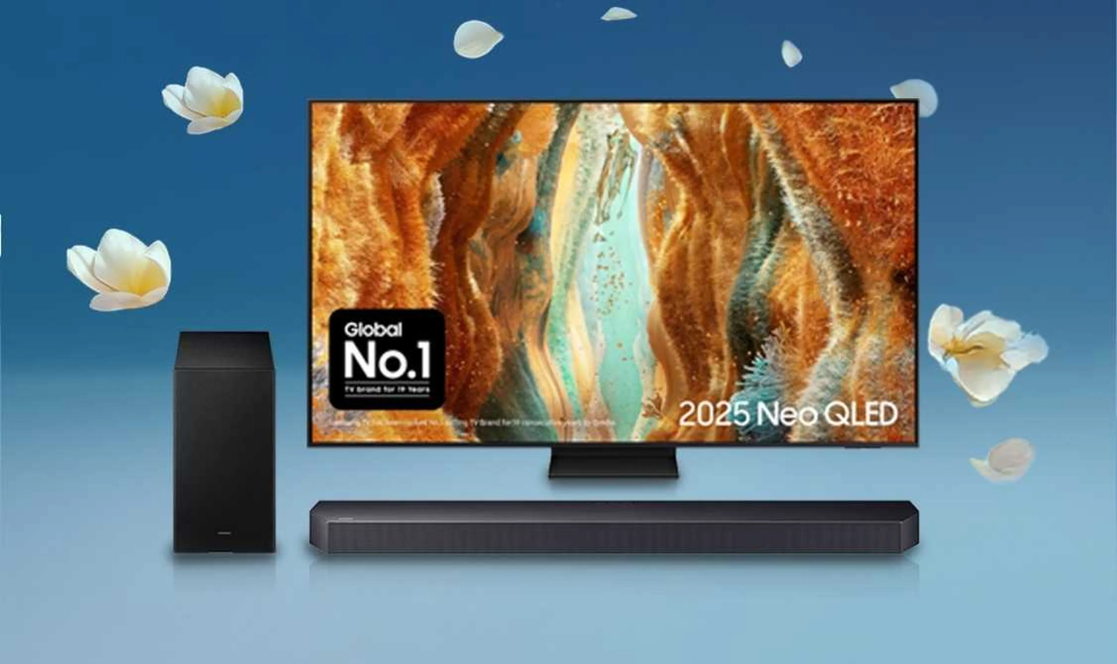 20% Off + FREE Soundbar on selected large screen TVs