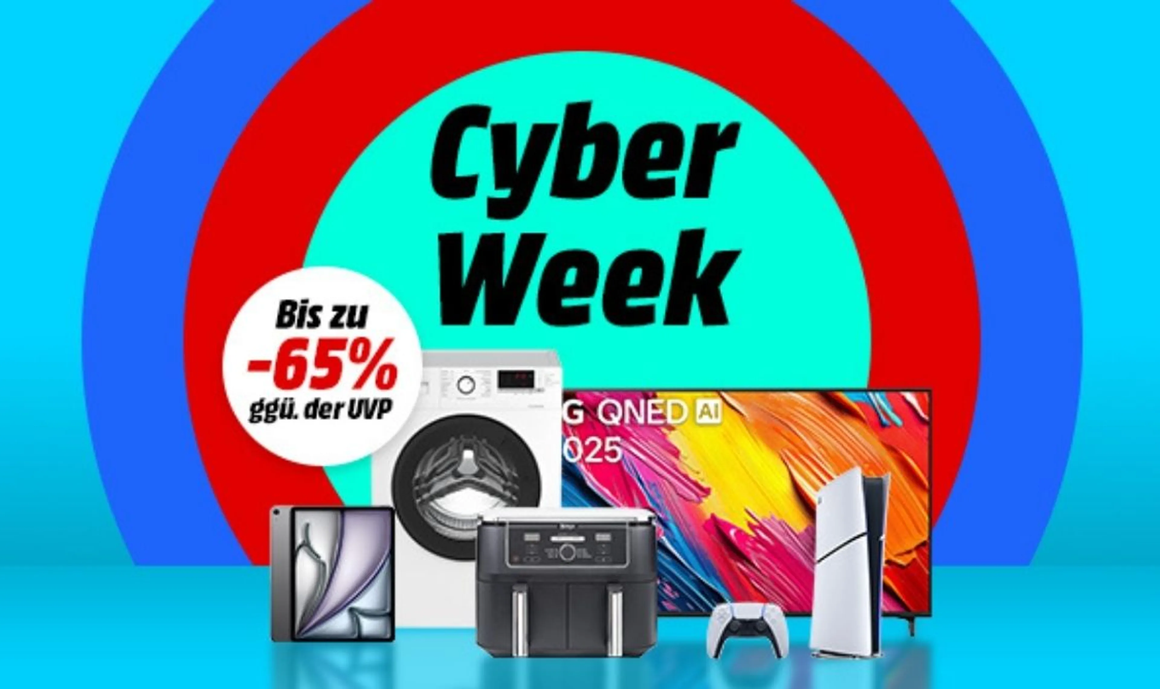 Cyber Week Deals + 10€ Rabatt ab 100€ Einkauf