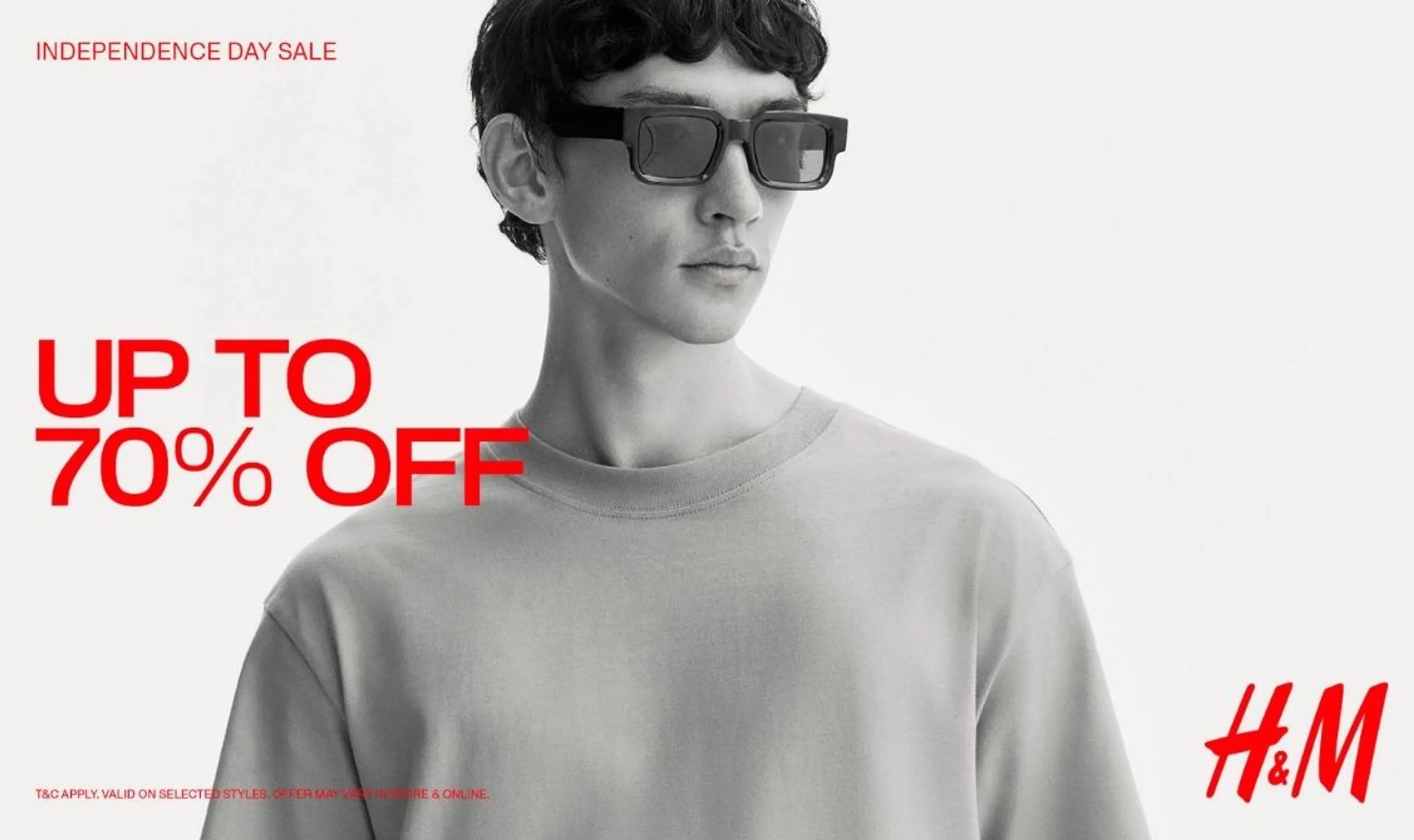 Up to 70% off Selected Styles