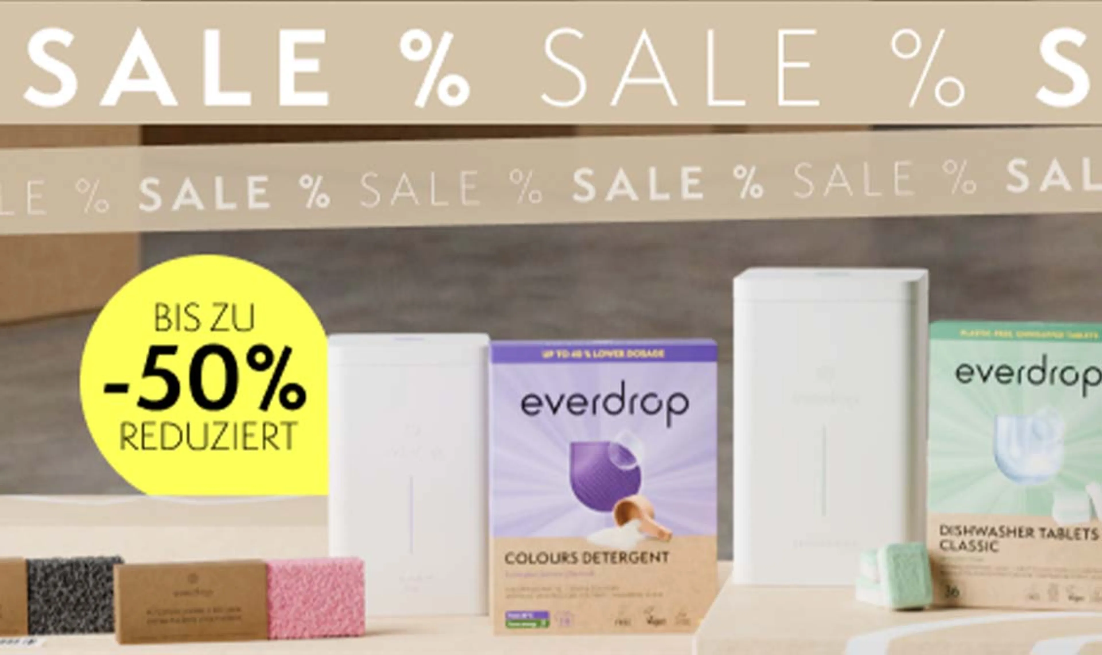 Bis zu 50 % Rabatt + 5 % Extra-Rabatt!