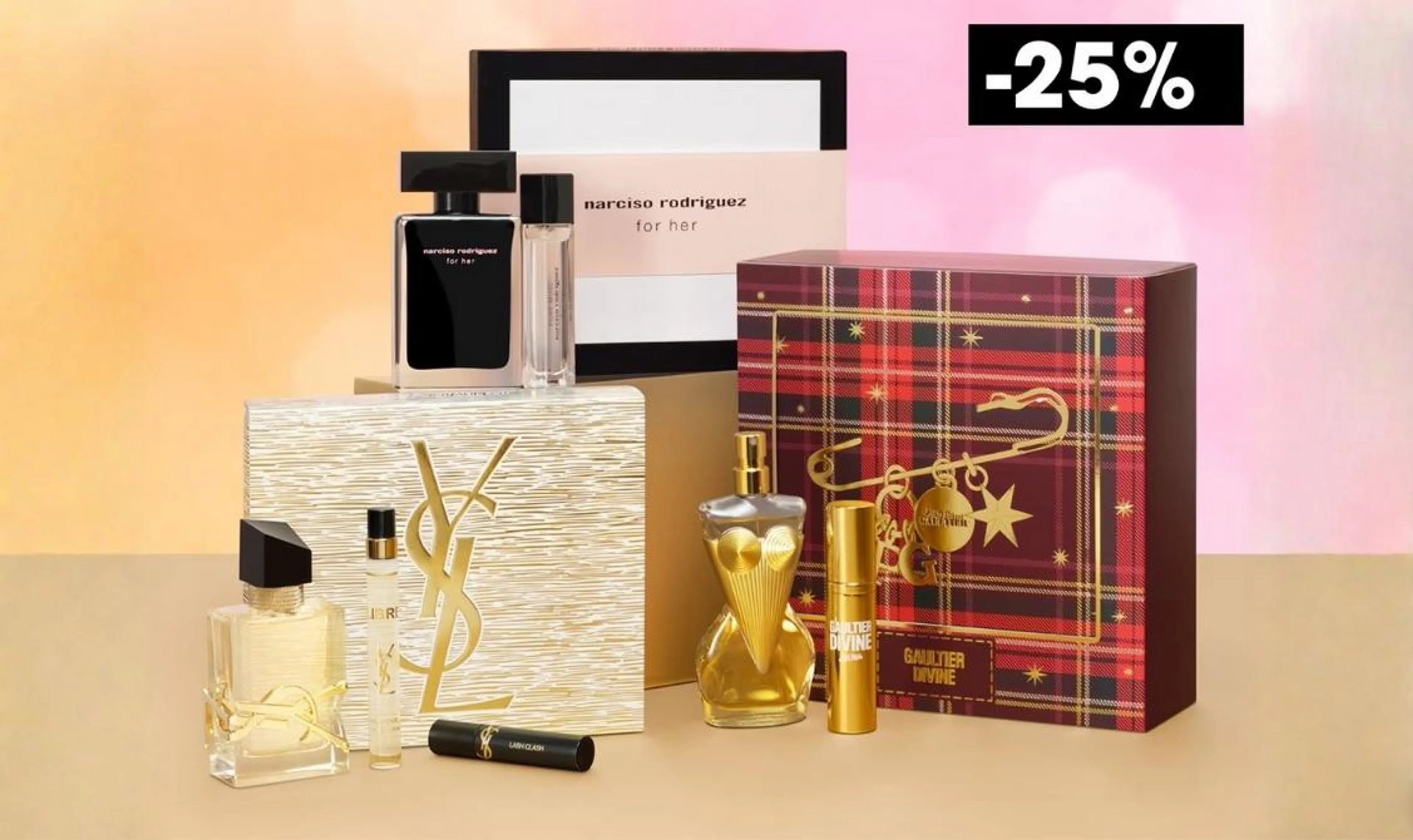 -25% sur tous les coffrets parfum