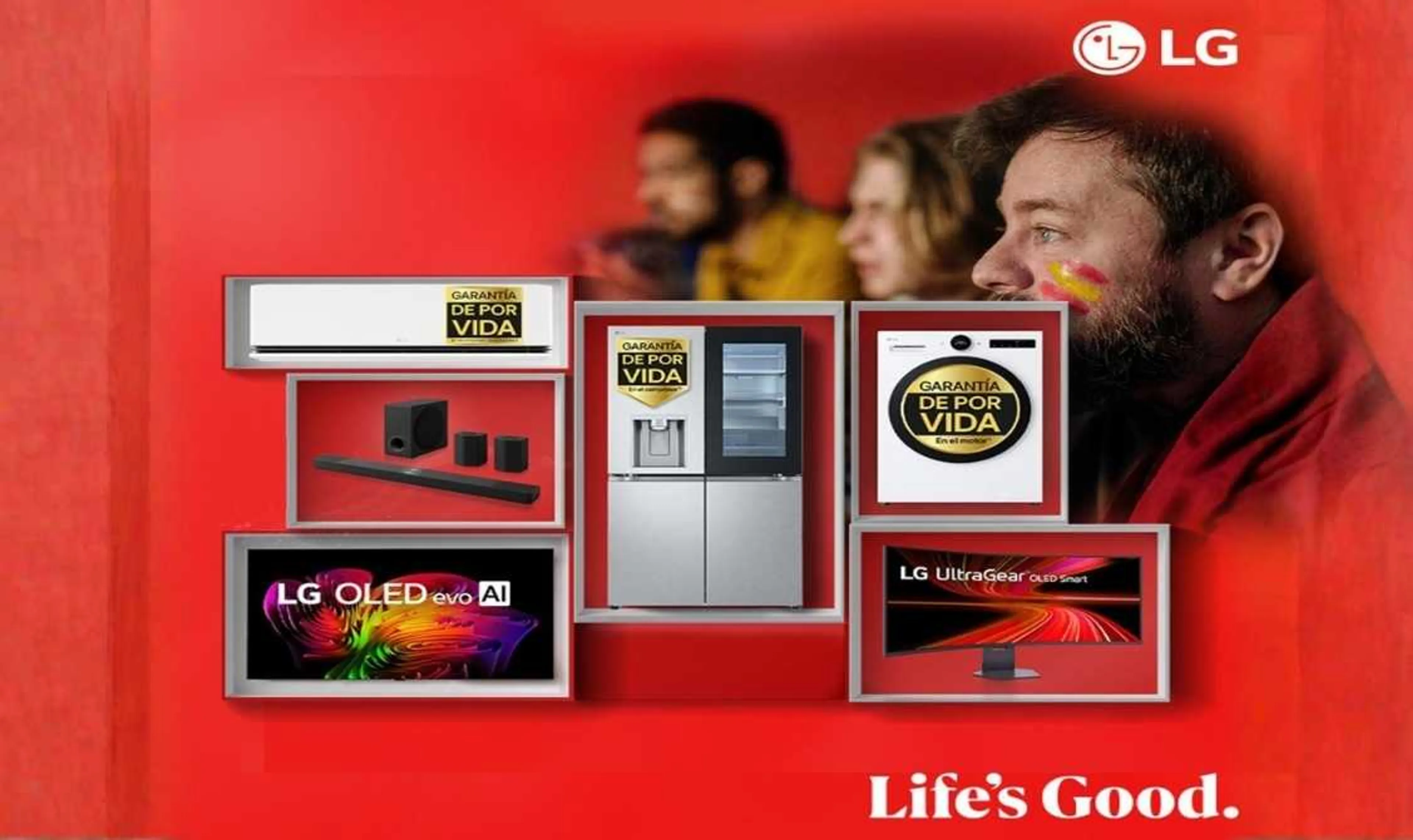 Partidazos LG.Hasta 50% en TV y Audio