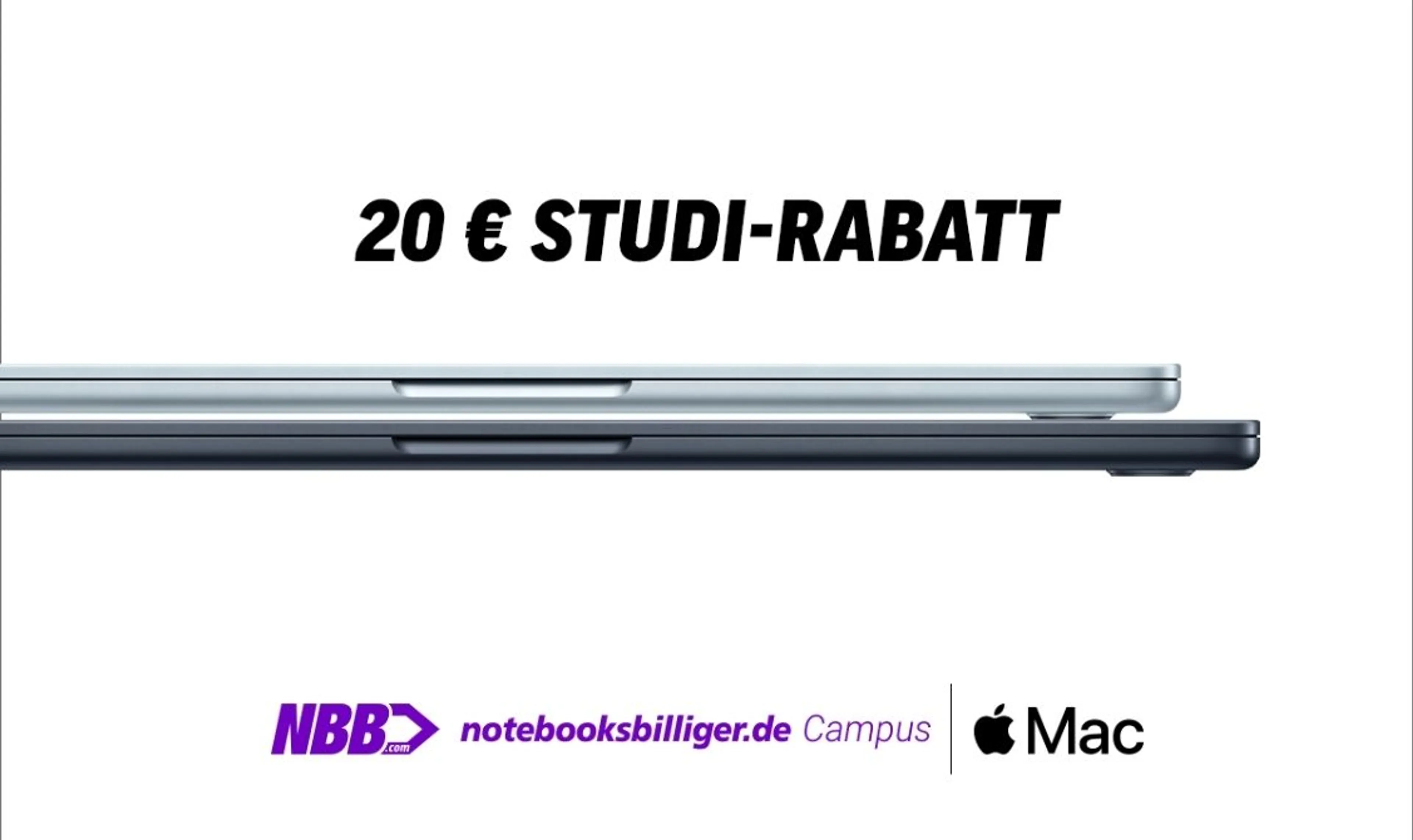 20 € Studi-Rabatt auf MacBooks