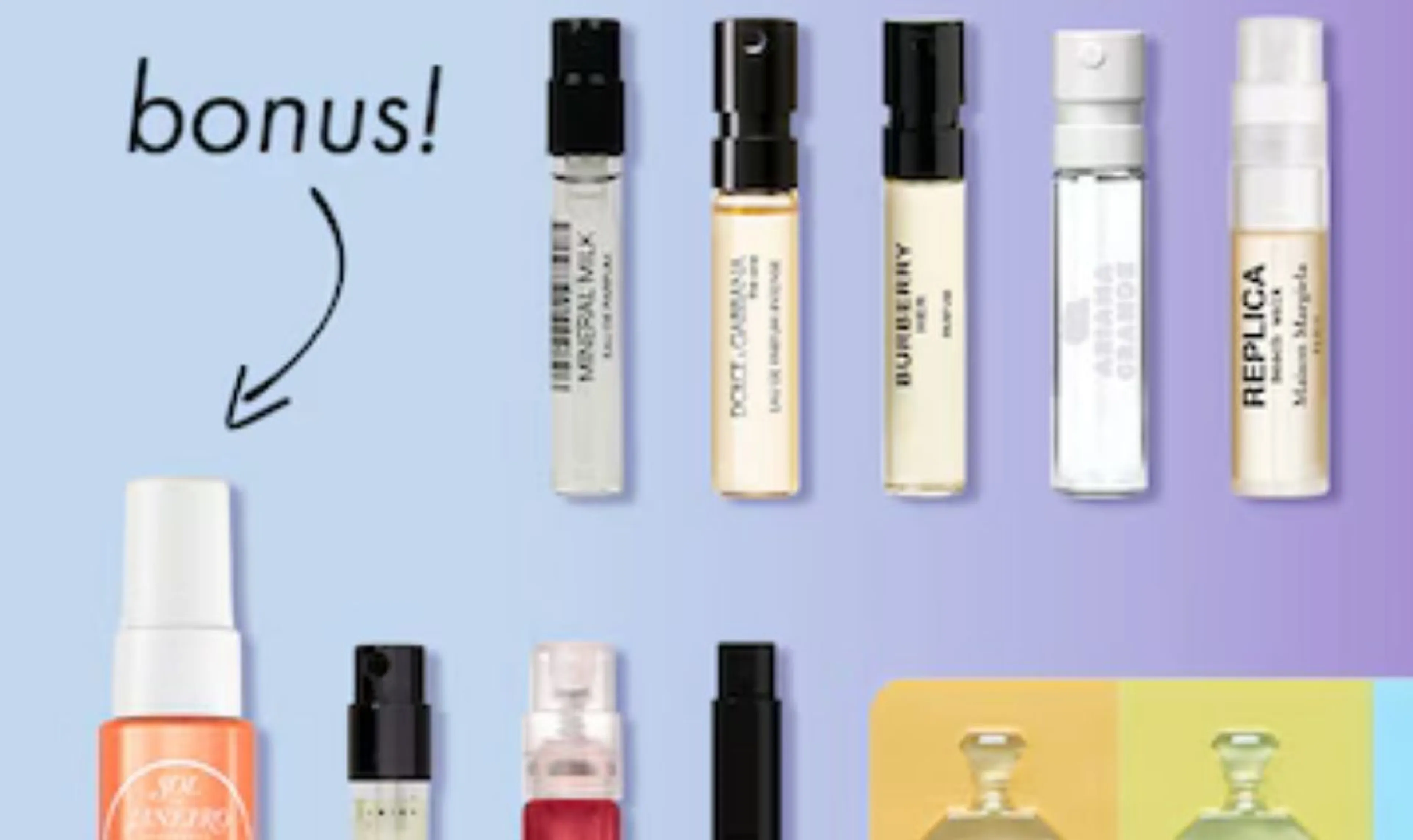 Free Fragrance Sample Set