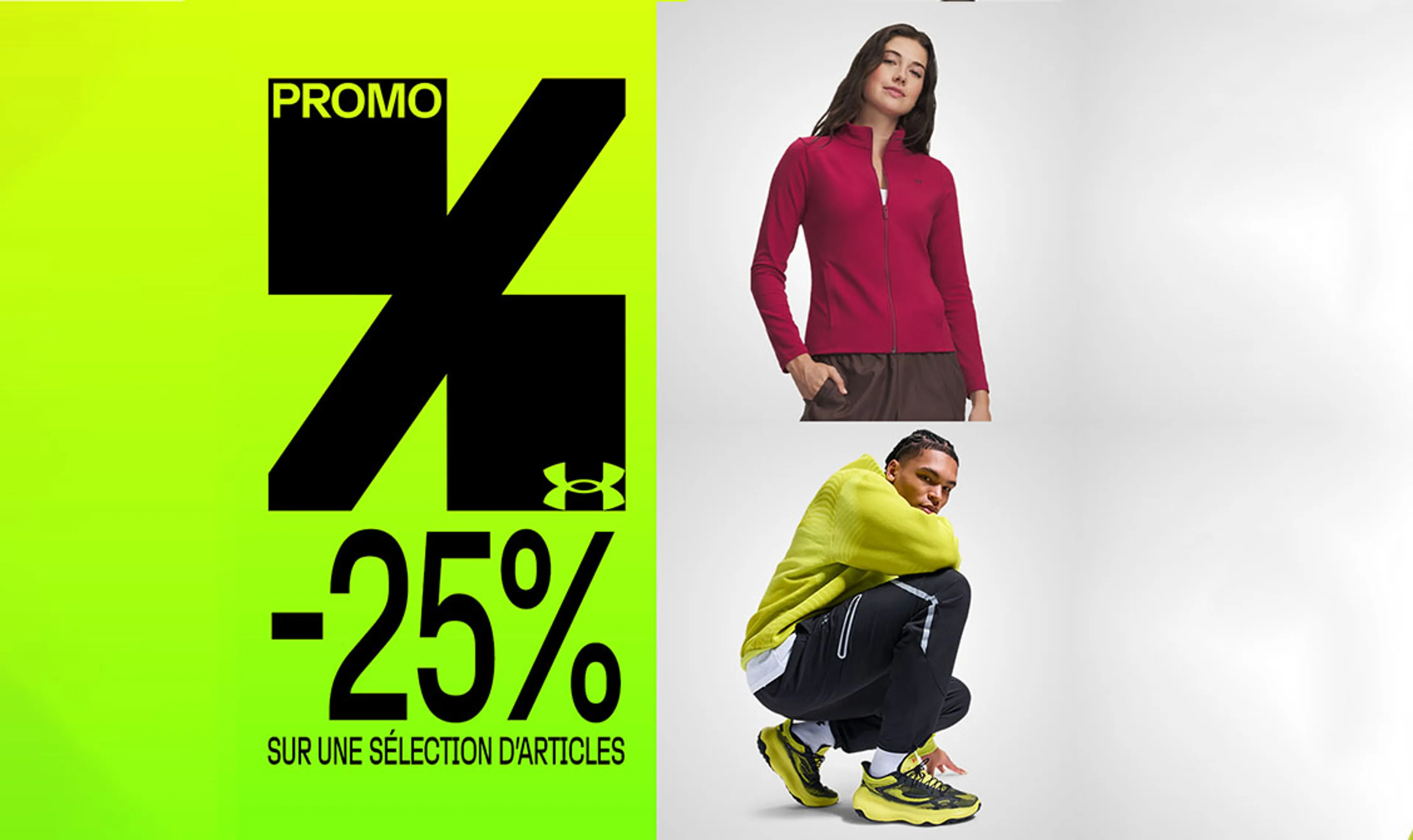 -25 % sur une sélection d’articles