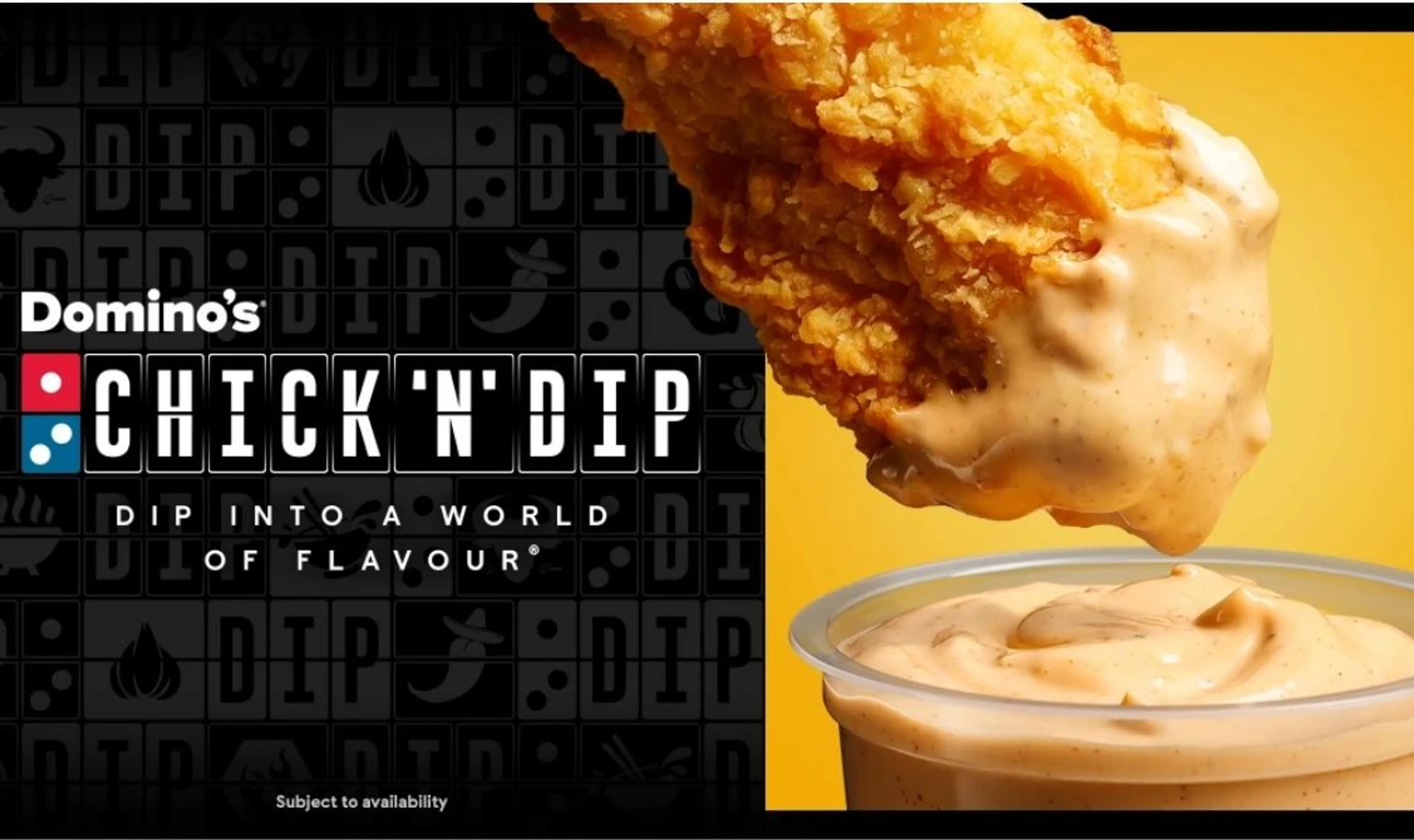 Chick ‘N’ Dip Meal Combo for £11.99