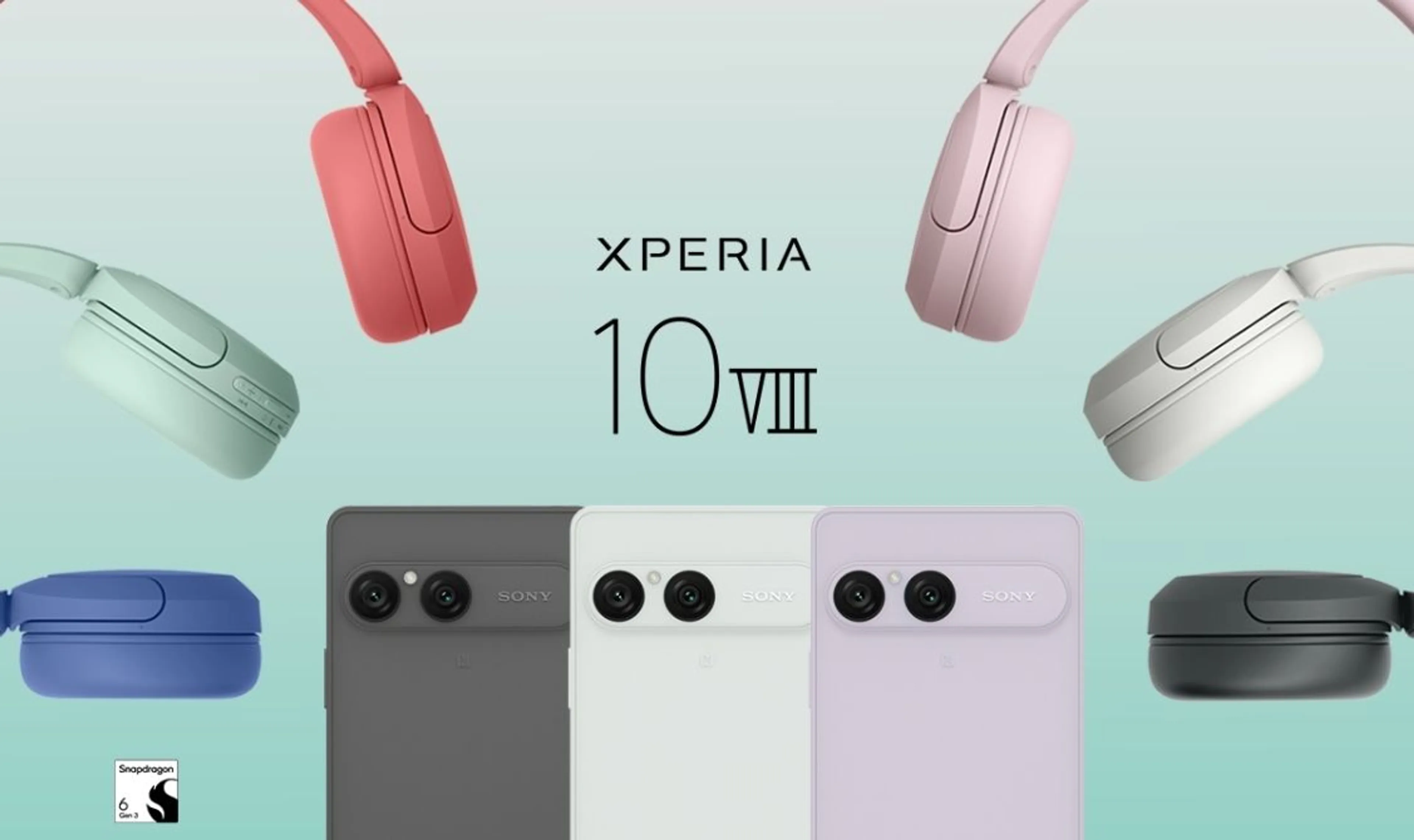 Xperia 10 VIII y 1 VIII con auriculares a ½ precio