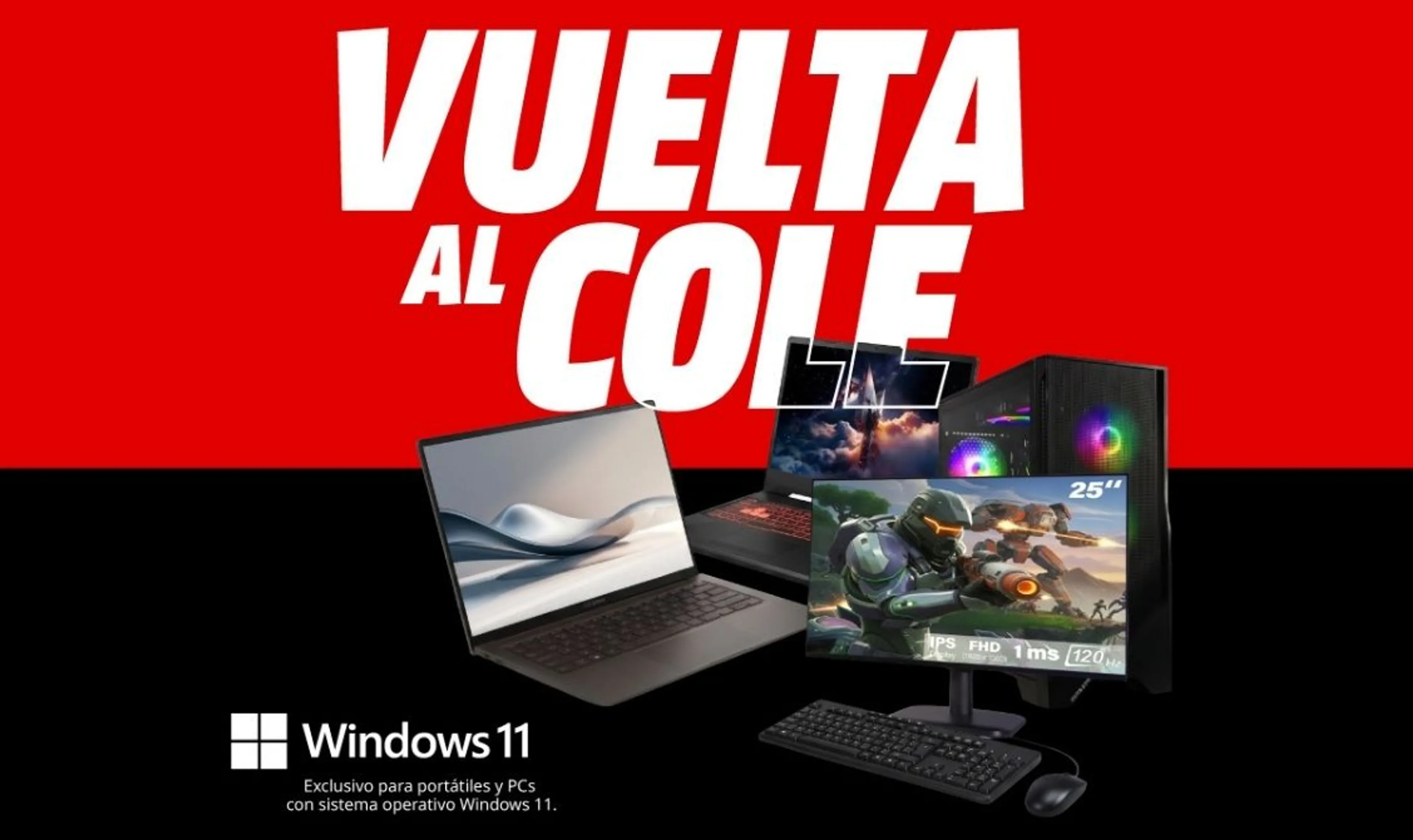 Consigue -50€ en todos los ordenadores a partir de 899€