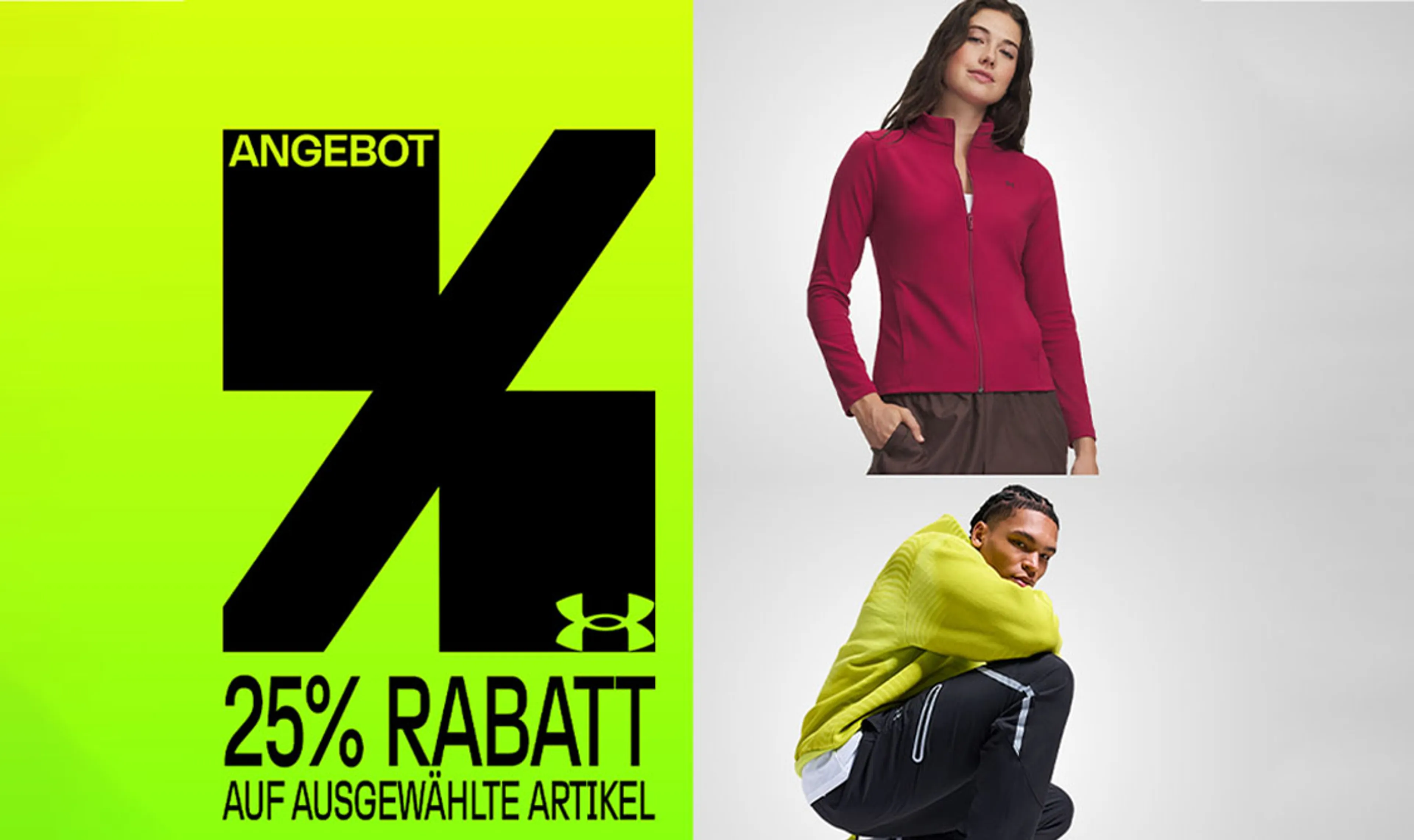 25 % Rabatt auf ausgewählte Styles