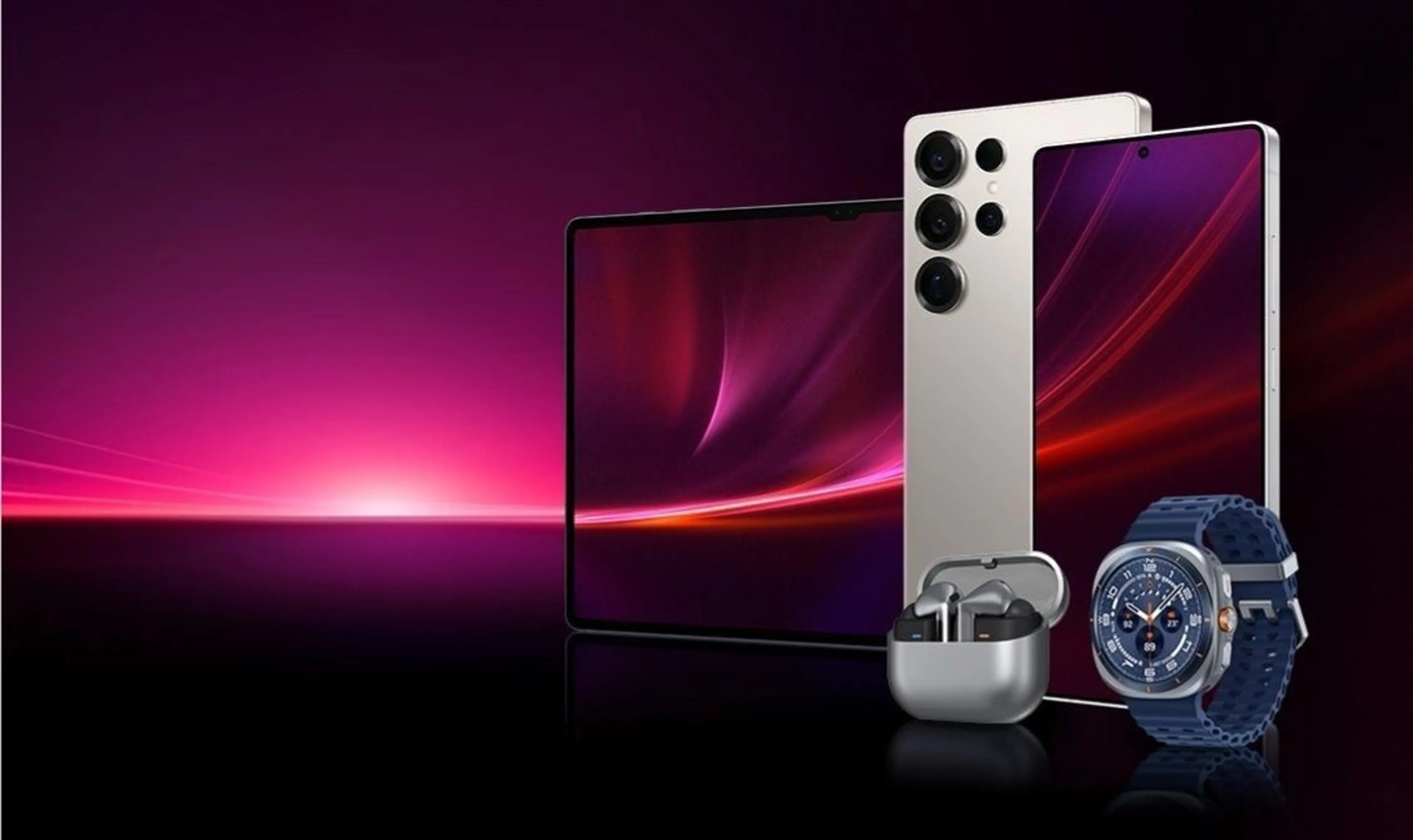 Save up to £300 on selected Samsung Galaxy devices 