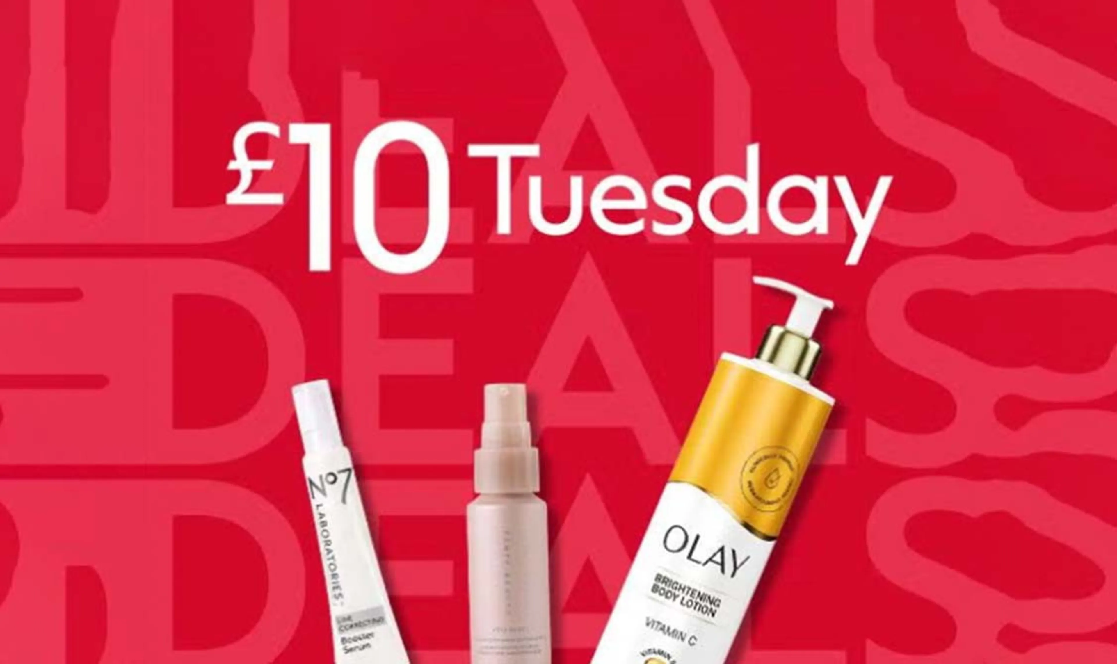 £10 Tuesday + 11% extra Off
