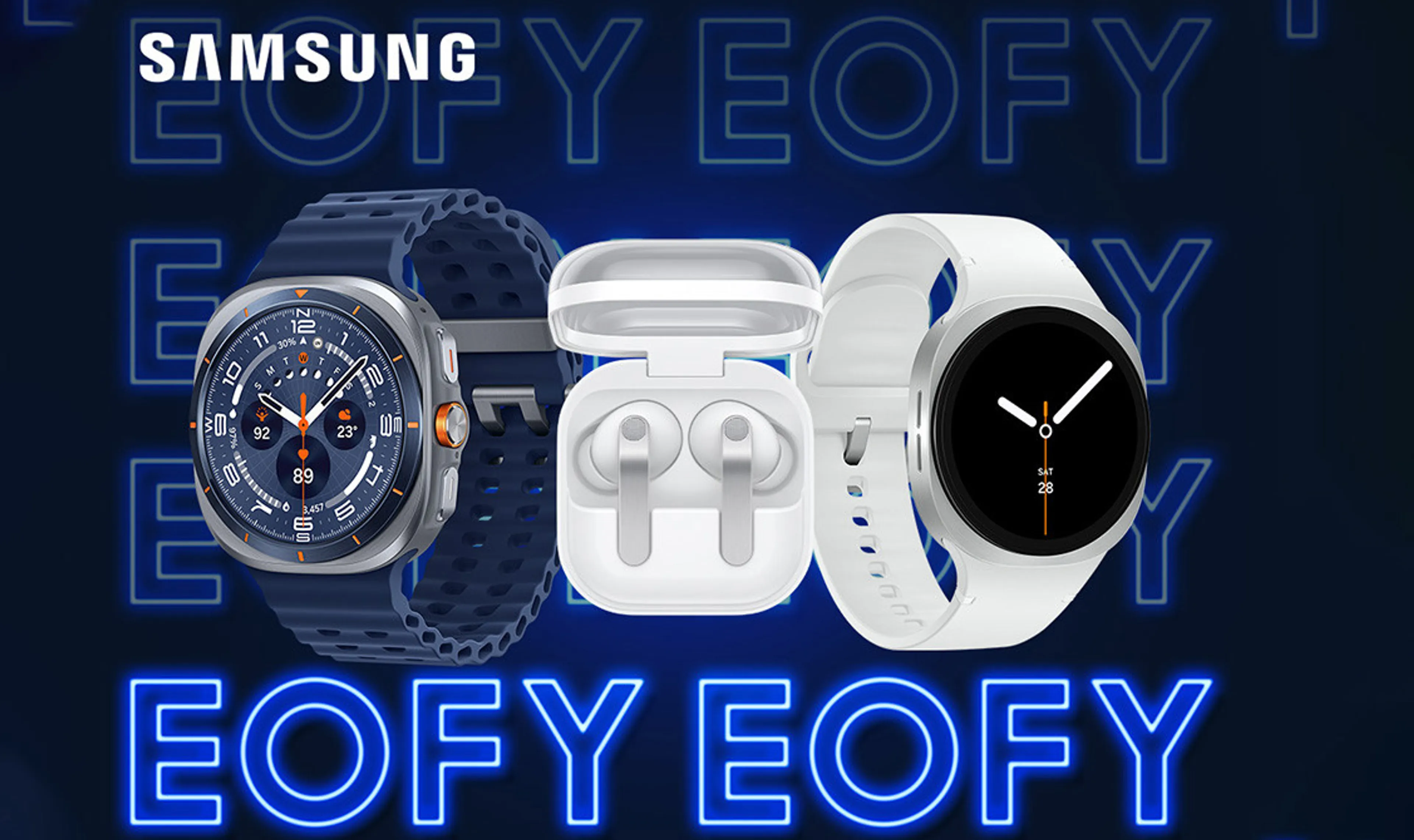 40% Off Watch8* + 25% Off Buds4 Series
