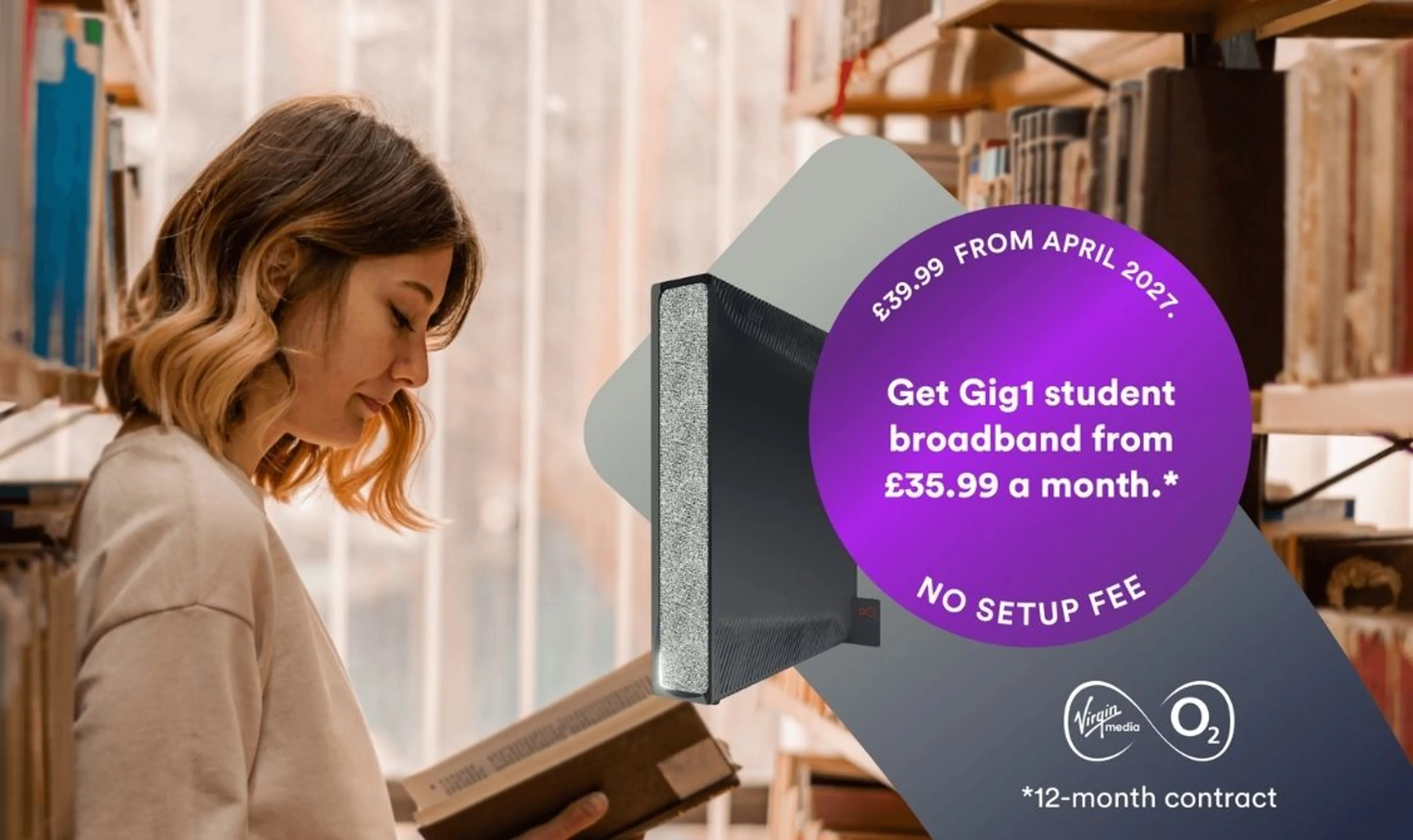 Gig1 student broadband from £35.99 per month