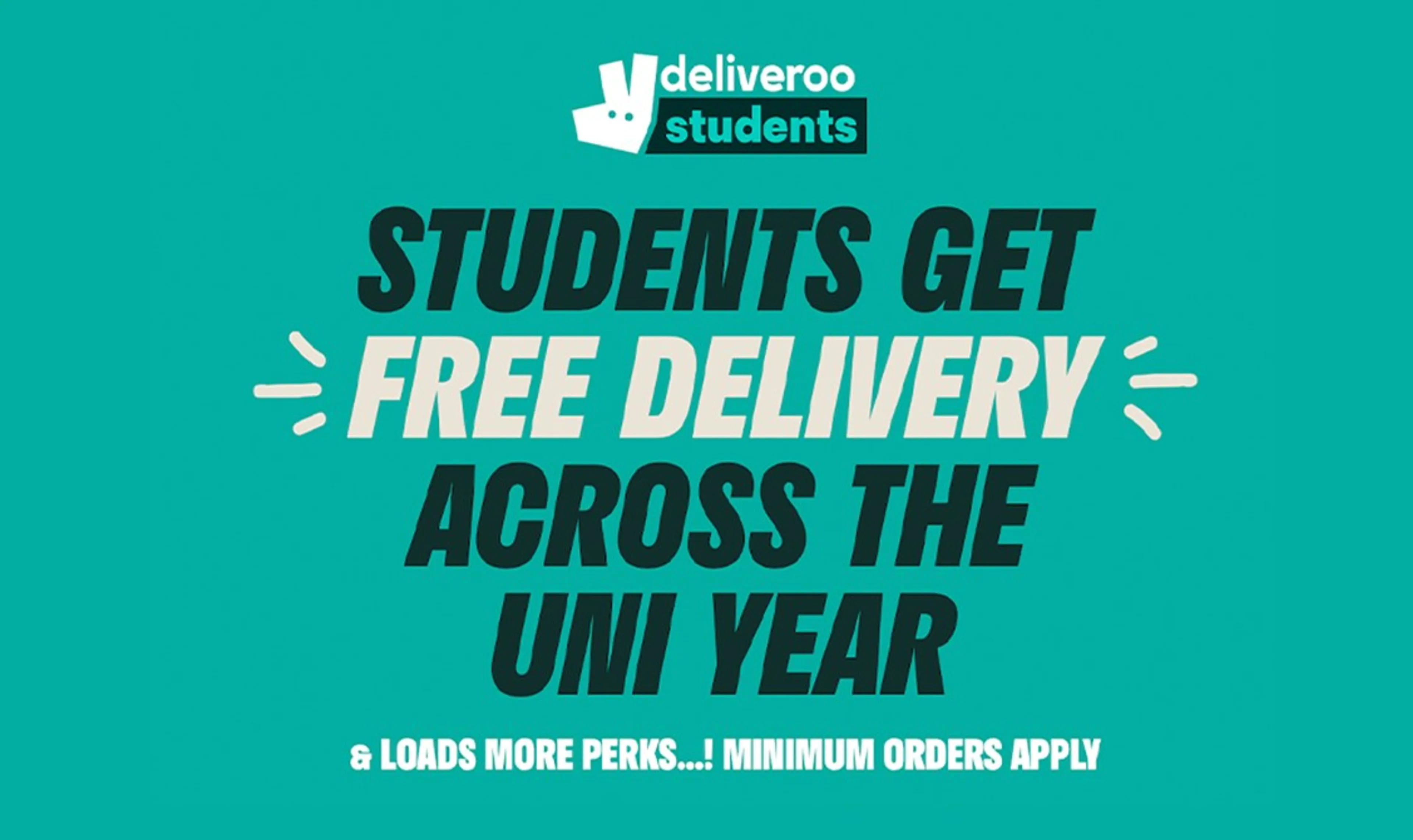 Deliveroo Spend 15 and get 10 Off New Customers UNiDAYS Student Discount