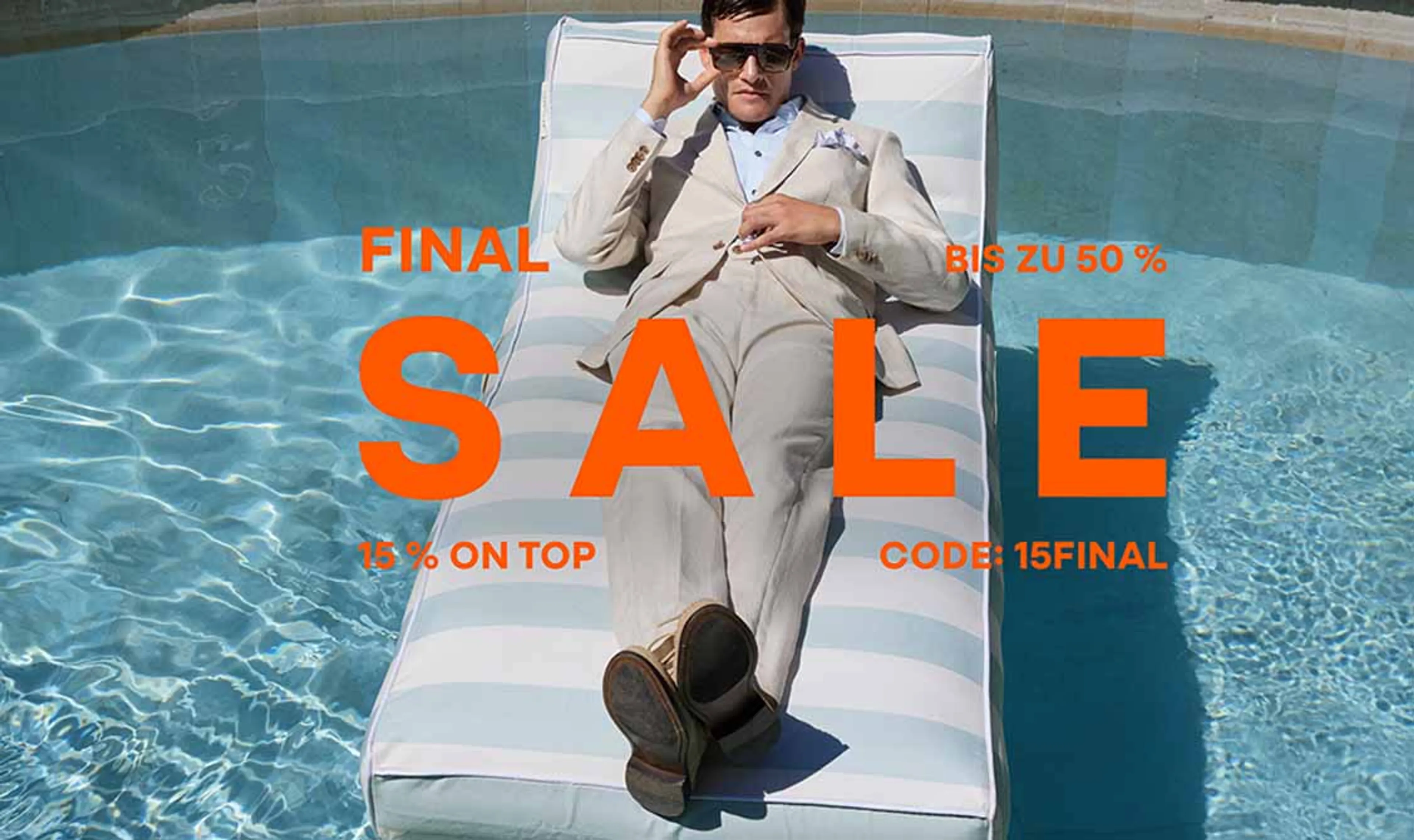 Summer Sale: Bis zu 50% + 15 % extra