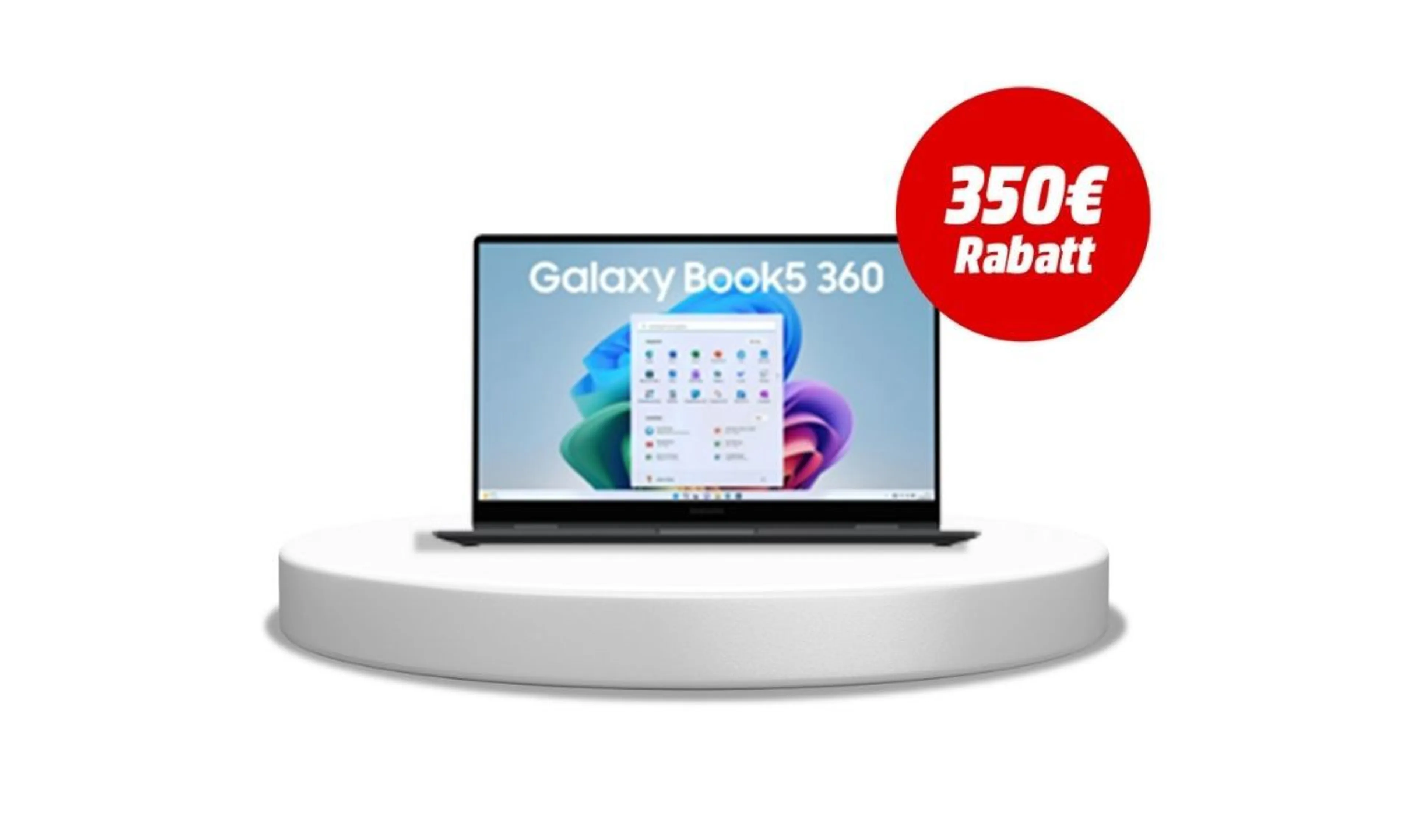 Spare 350€ beim Kauf des Samsung Galaxy Book5 360