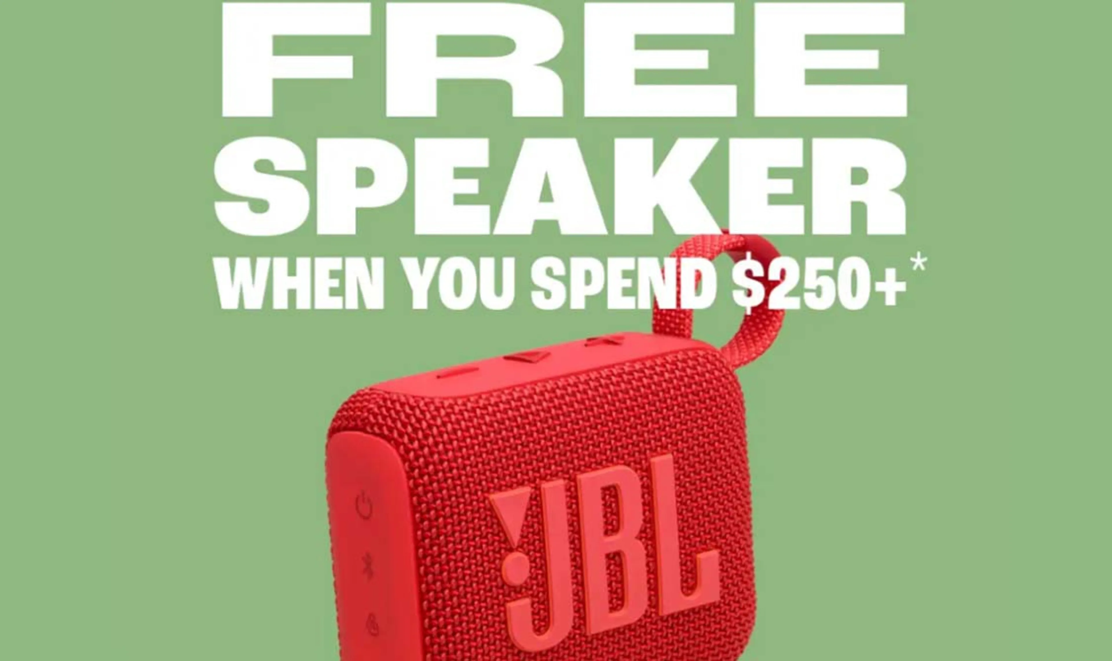 Up to 50% Off Sale + Bonus speaker