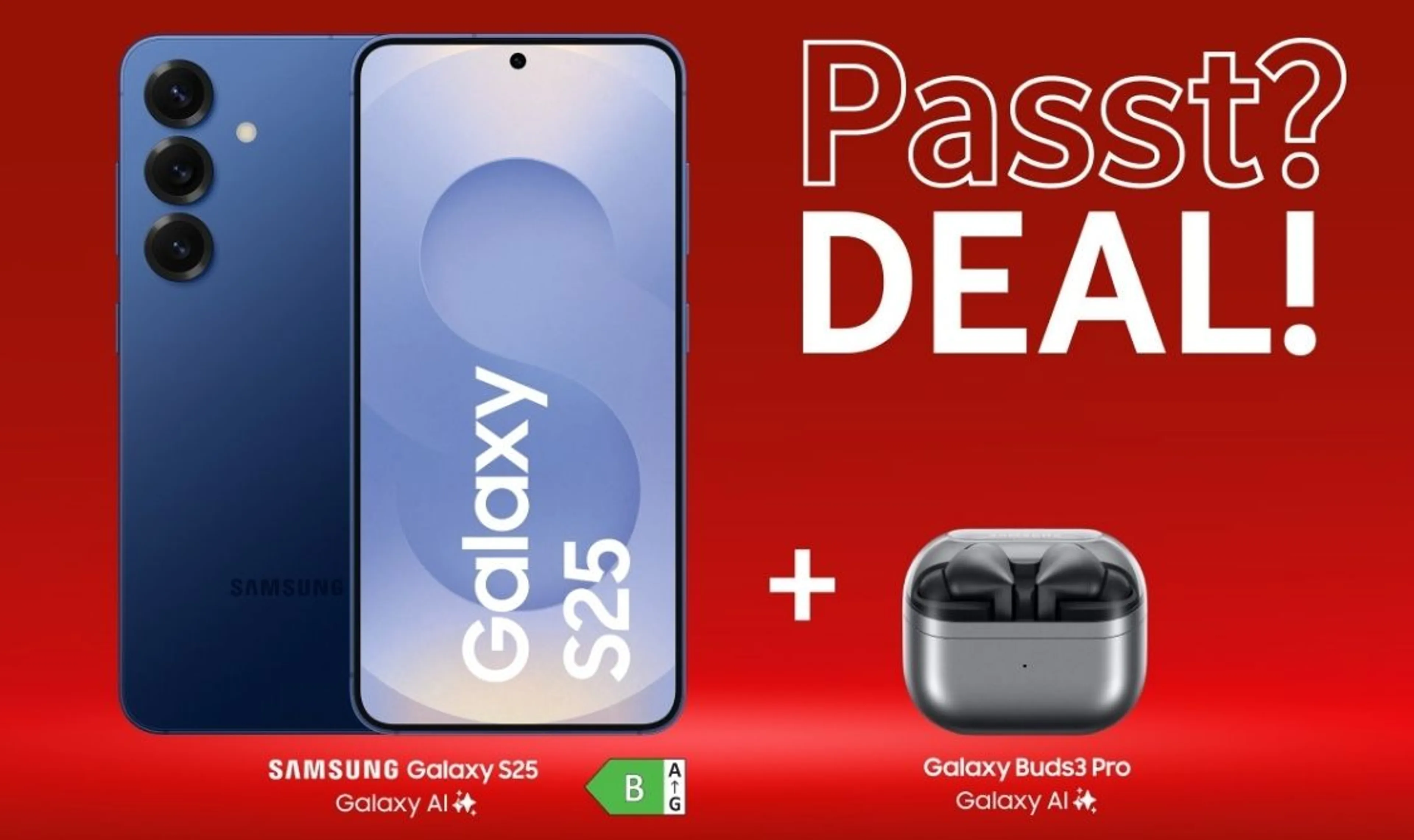 Galaxy Buds3 geschenkt zum Galaxy S25