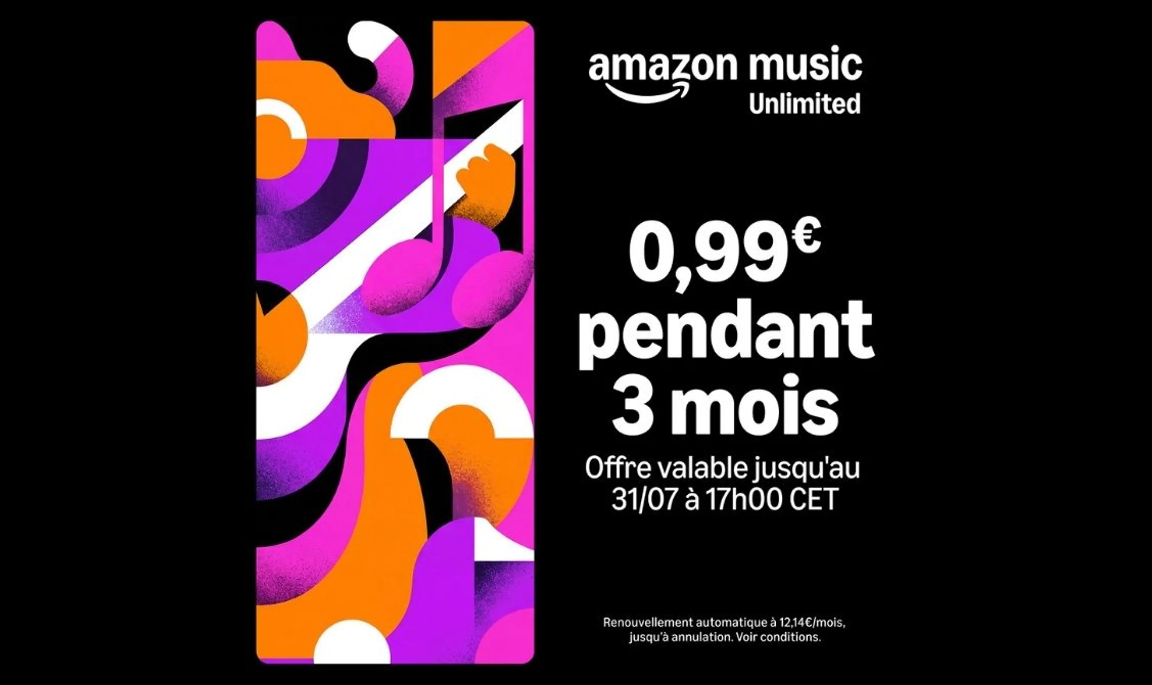 0,99 € pendant 3 mois