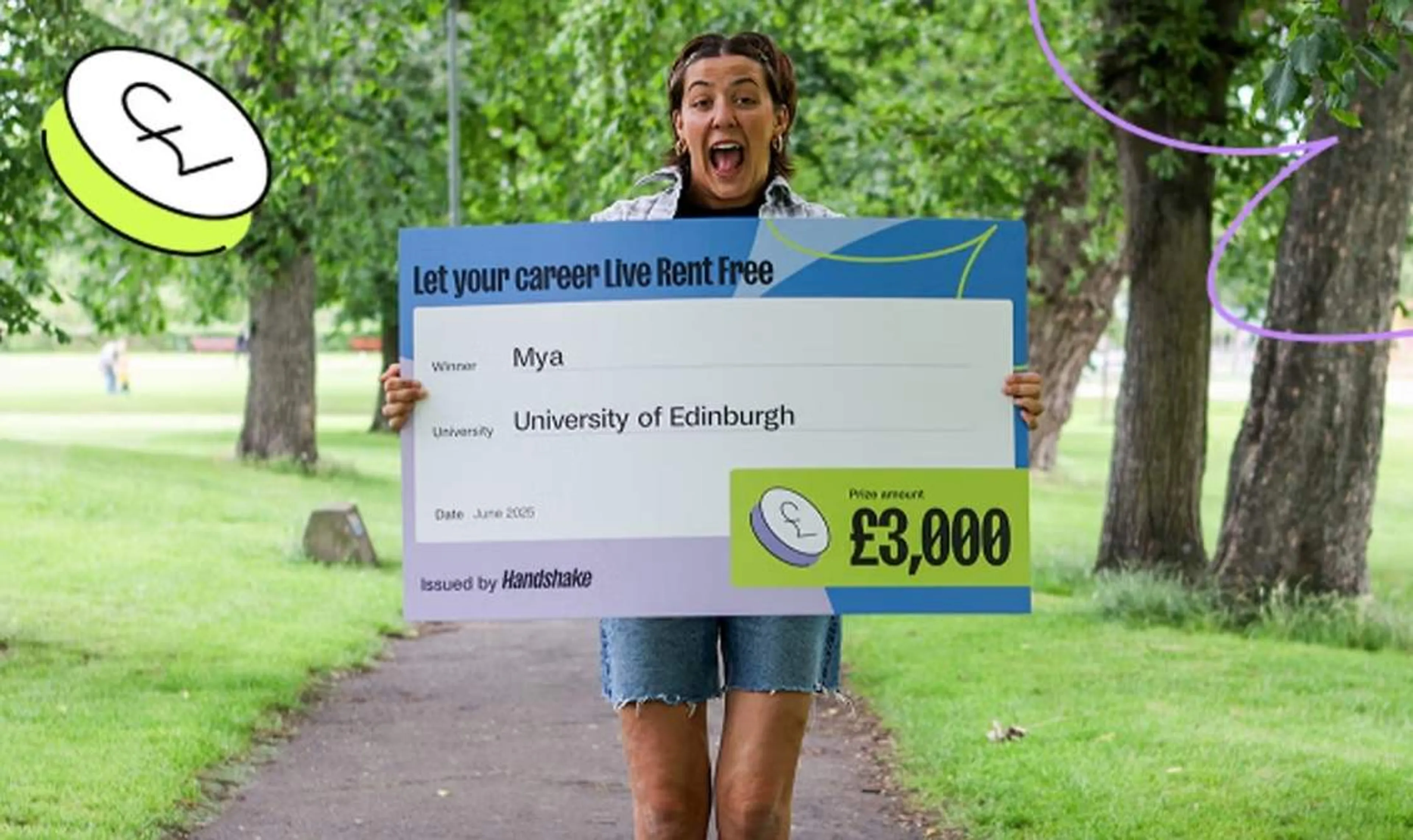 Sign up to find your dream job and be in with a chance of winning £3,000!