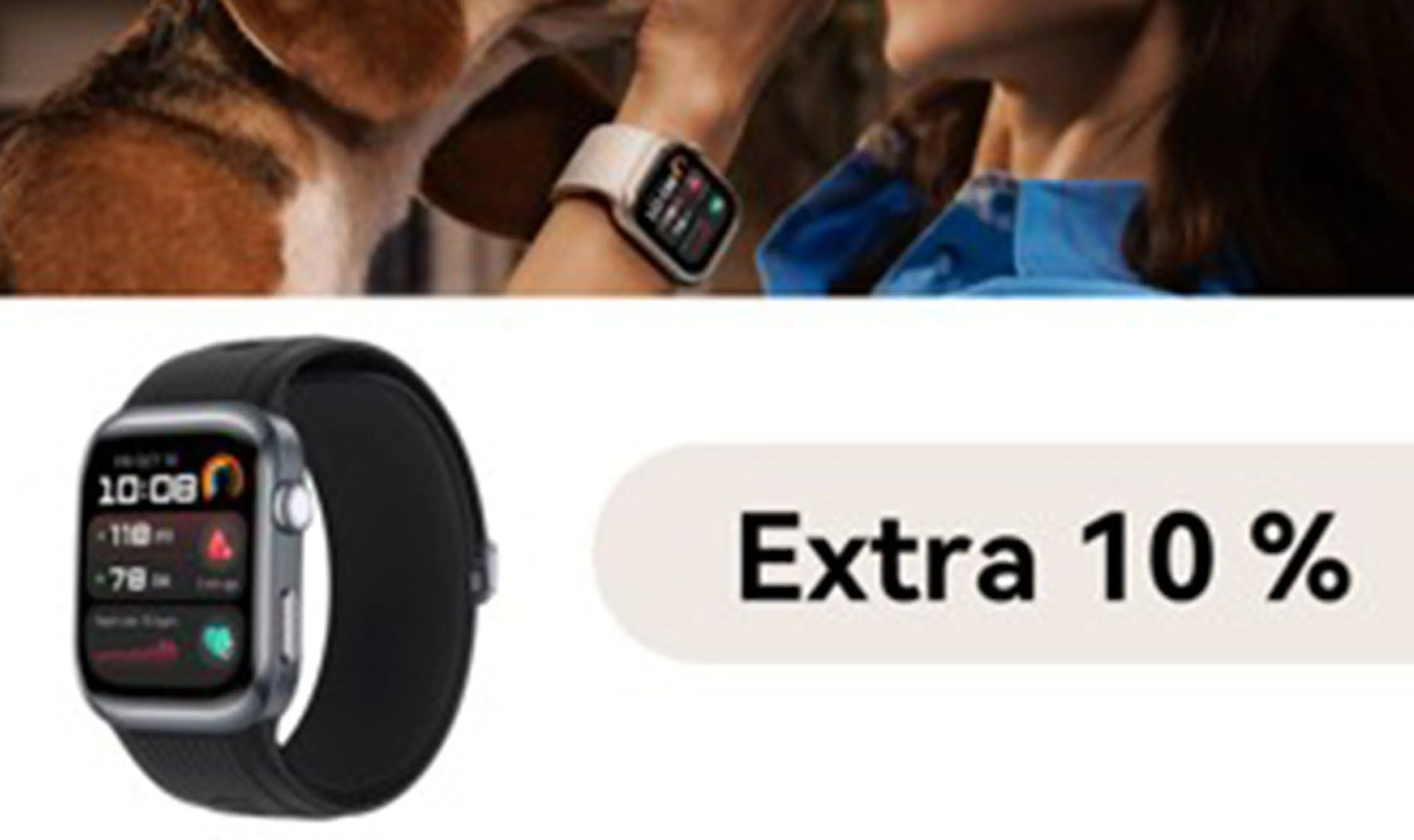 10 % Rabatt auf Wearables