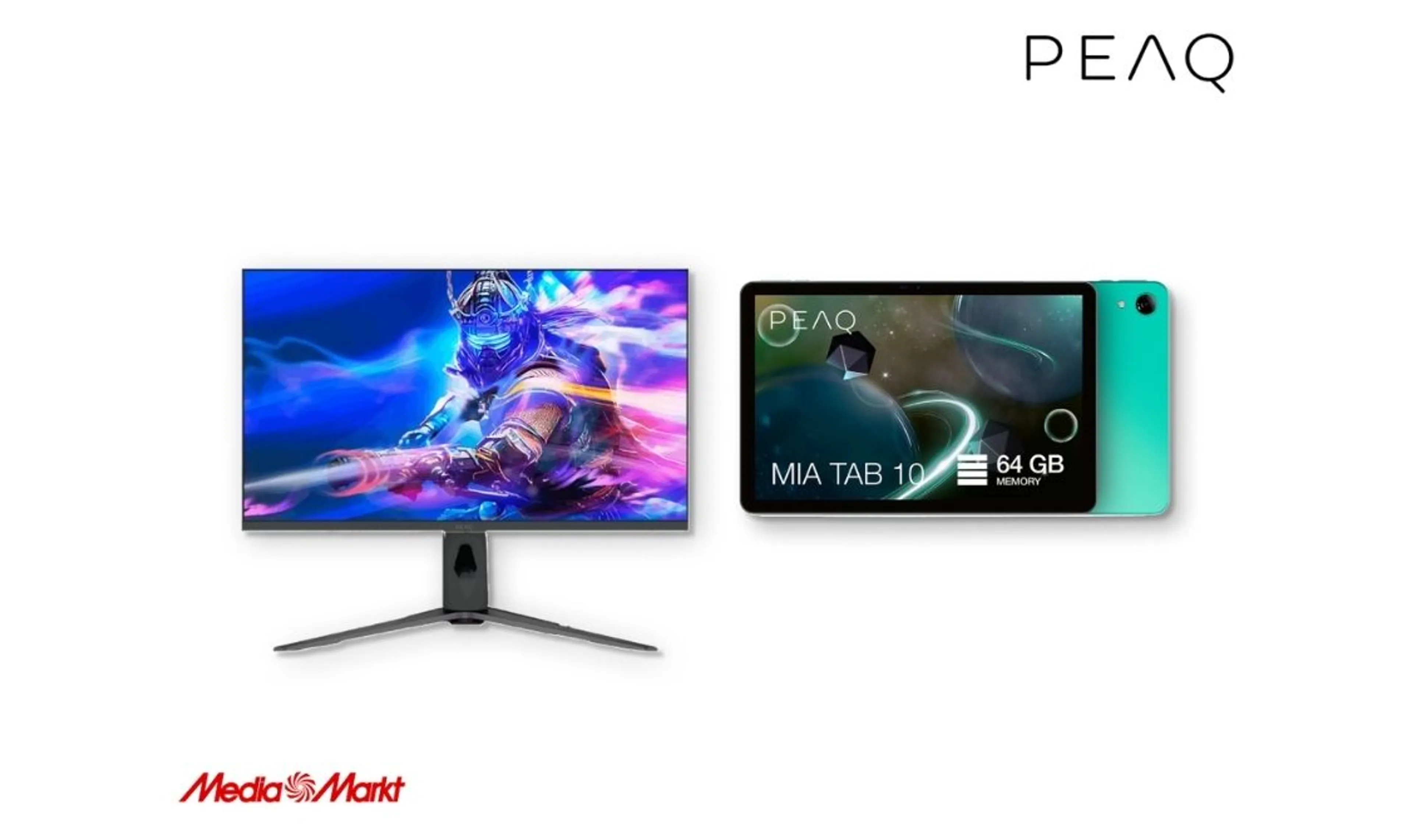Hasta -20€ en monitores y tablets PEAQ