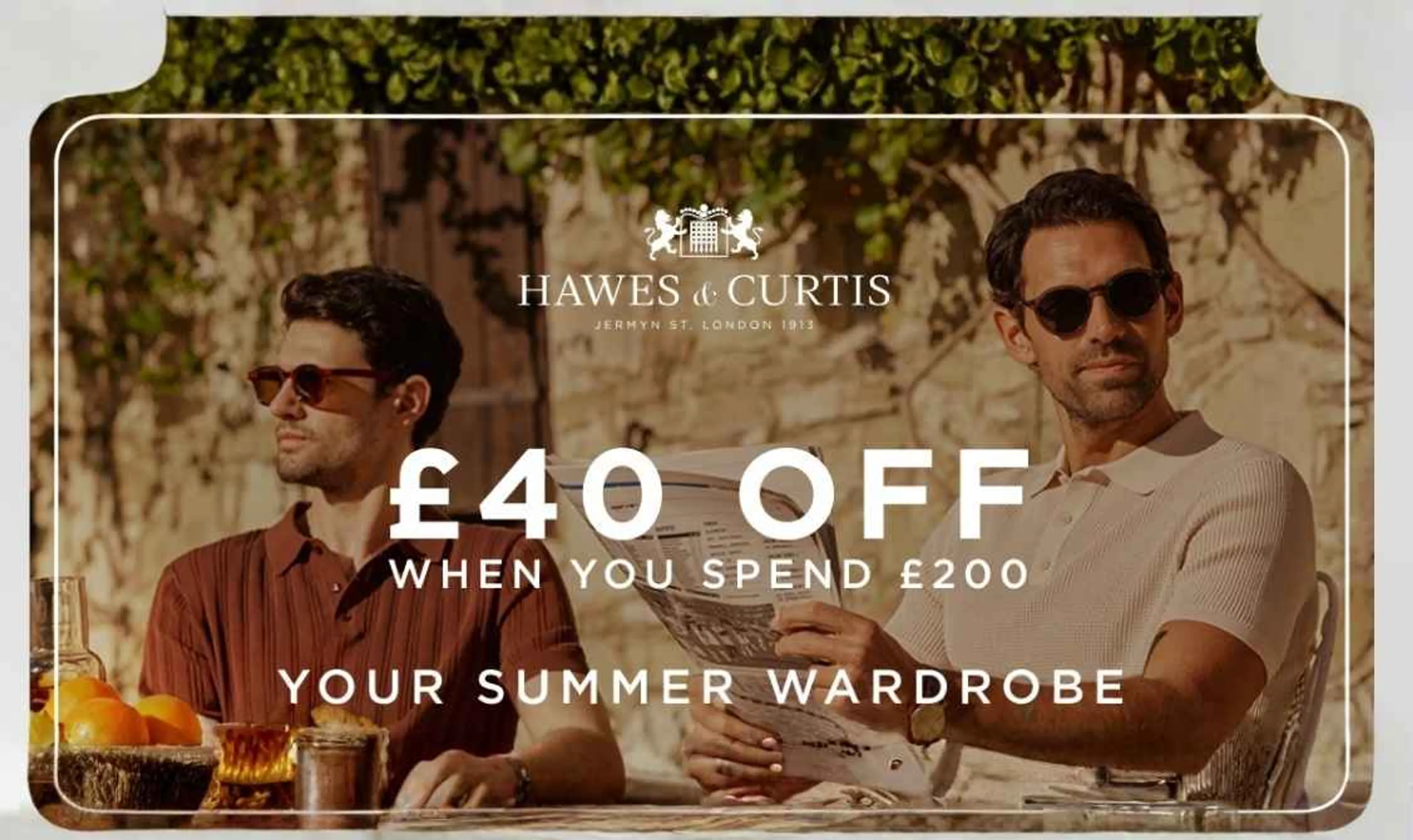 £40 Off When You Spend £200!