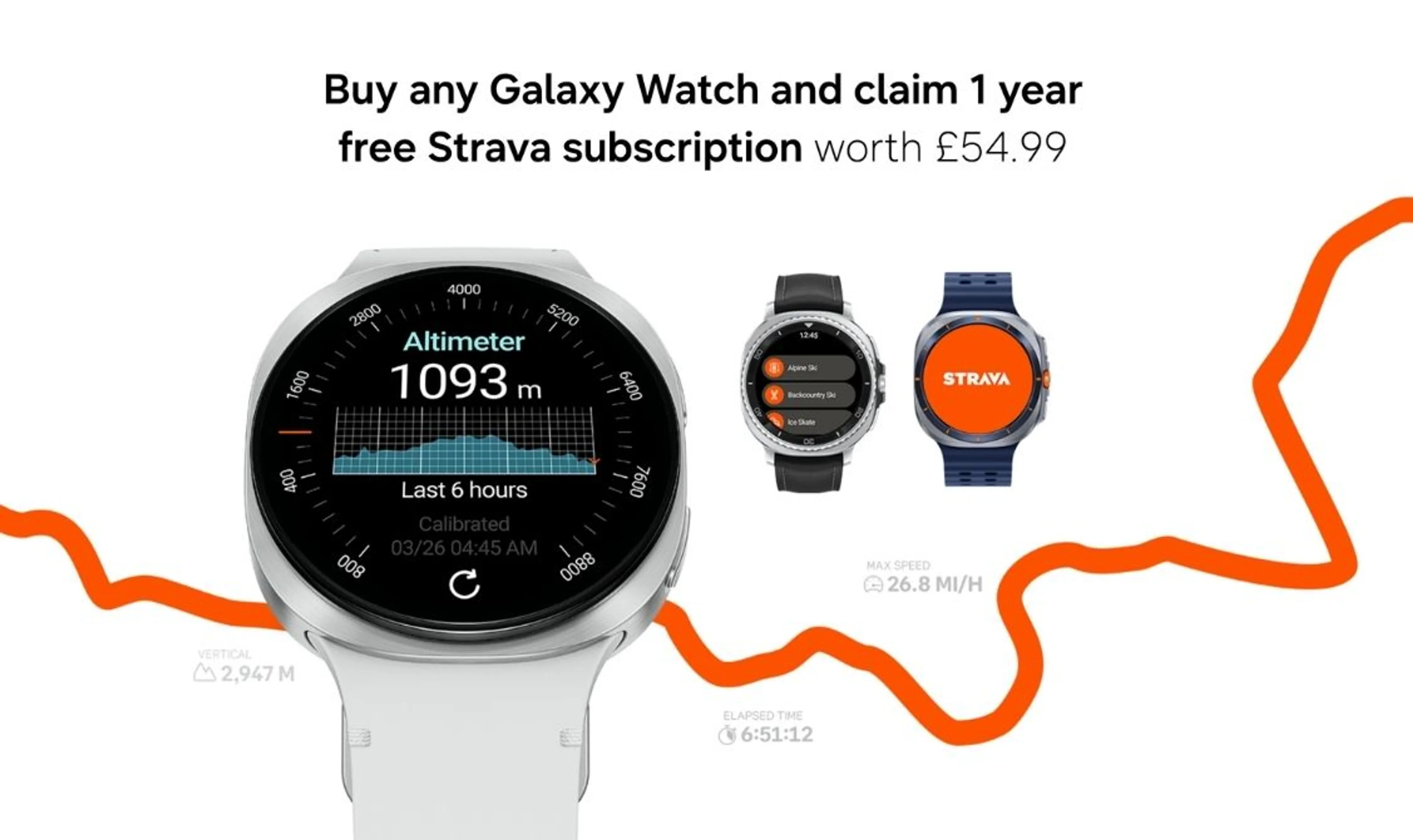 Get 15% when you buy any Galaxy Watch*