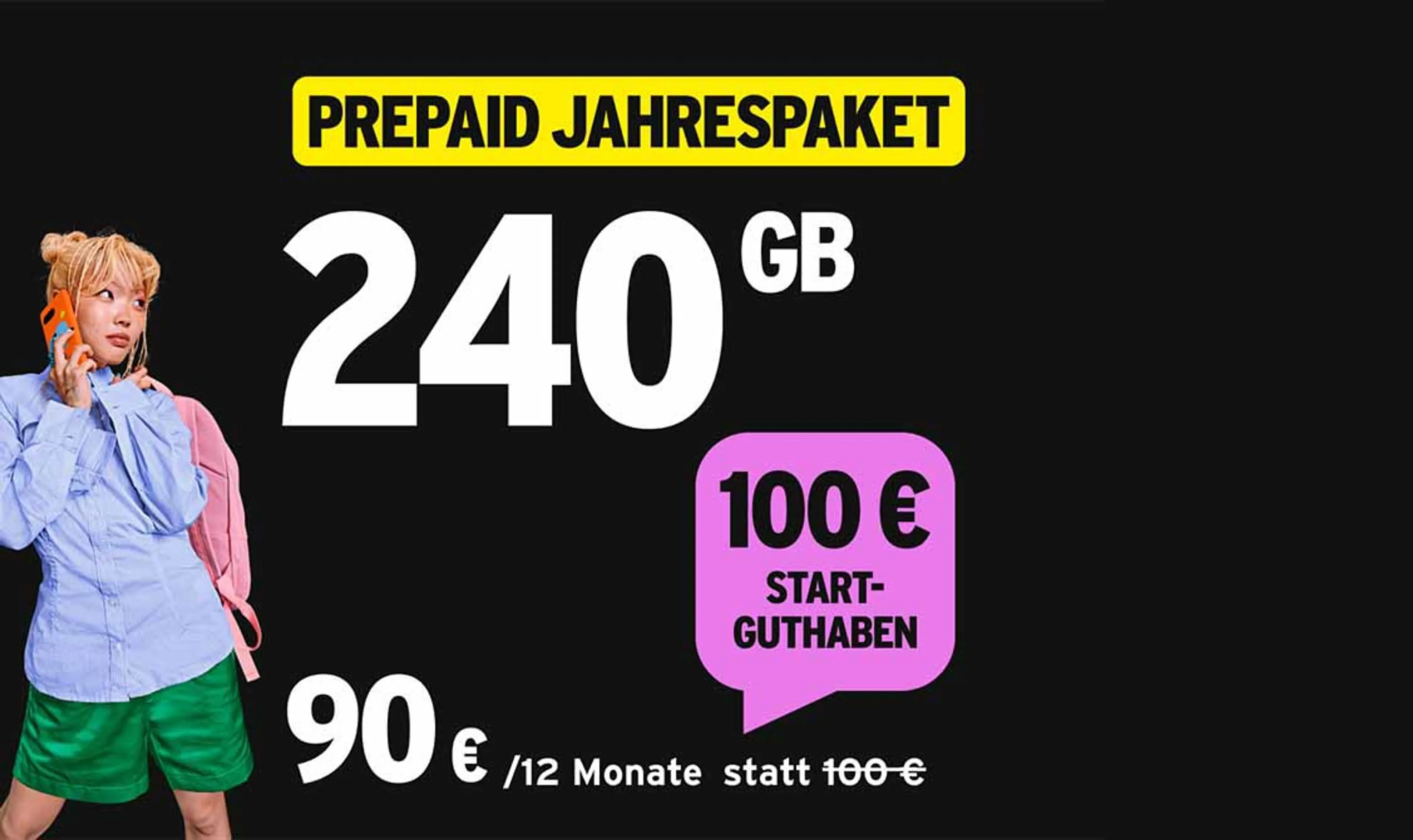Prepaid Jahrespaket