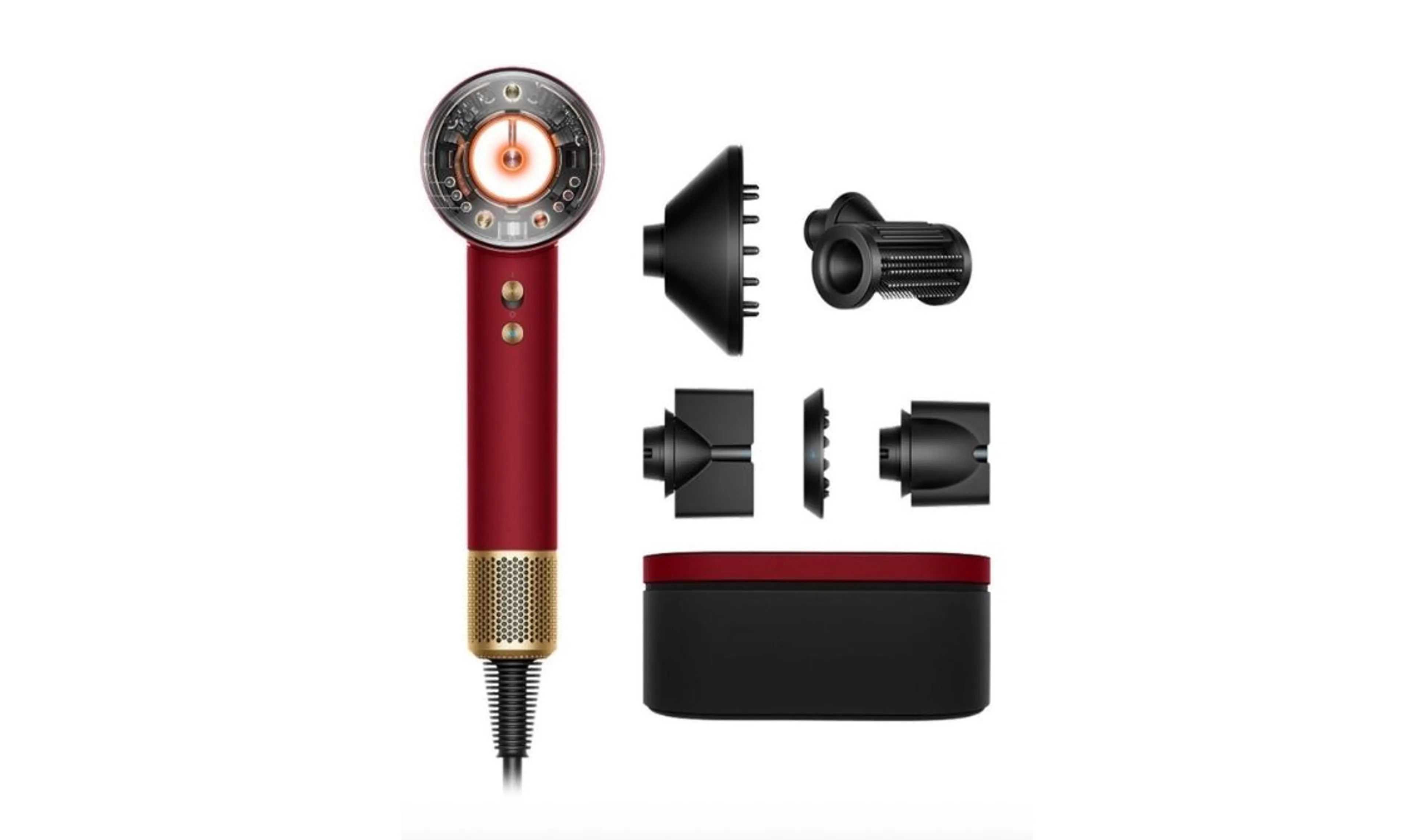 Save €100 on Dyson Supersonic Red Velvet + Extra 10% Off
