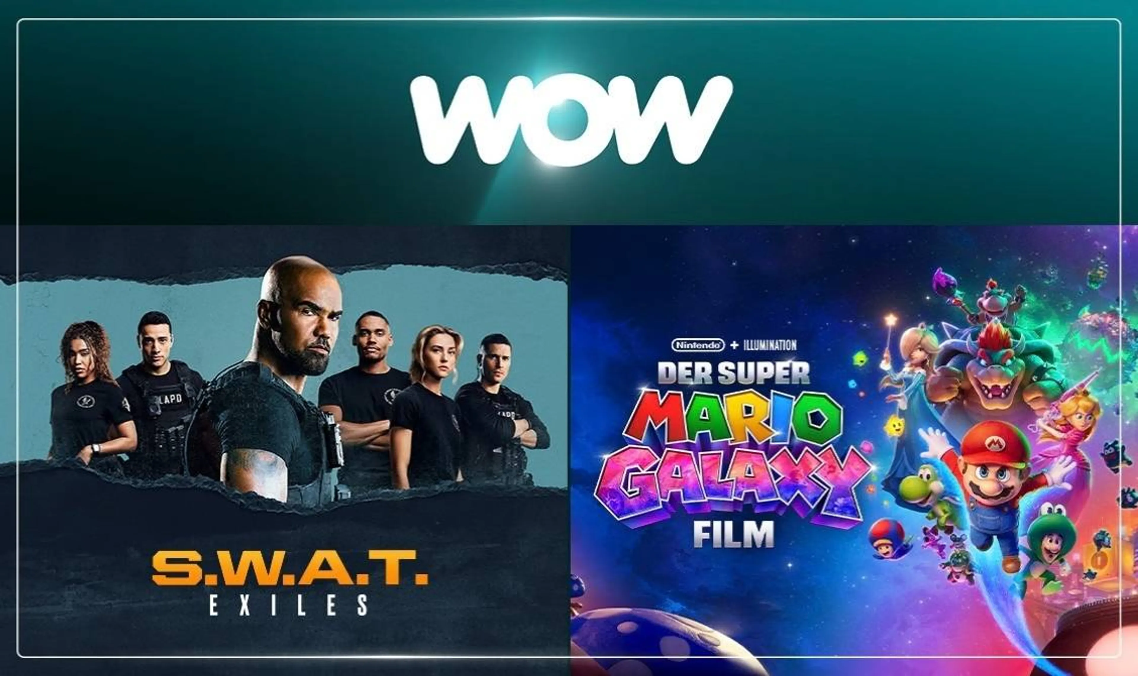 50% auf dein WOW Filme & Serien Jahresabo