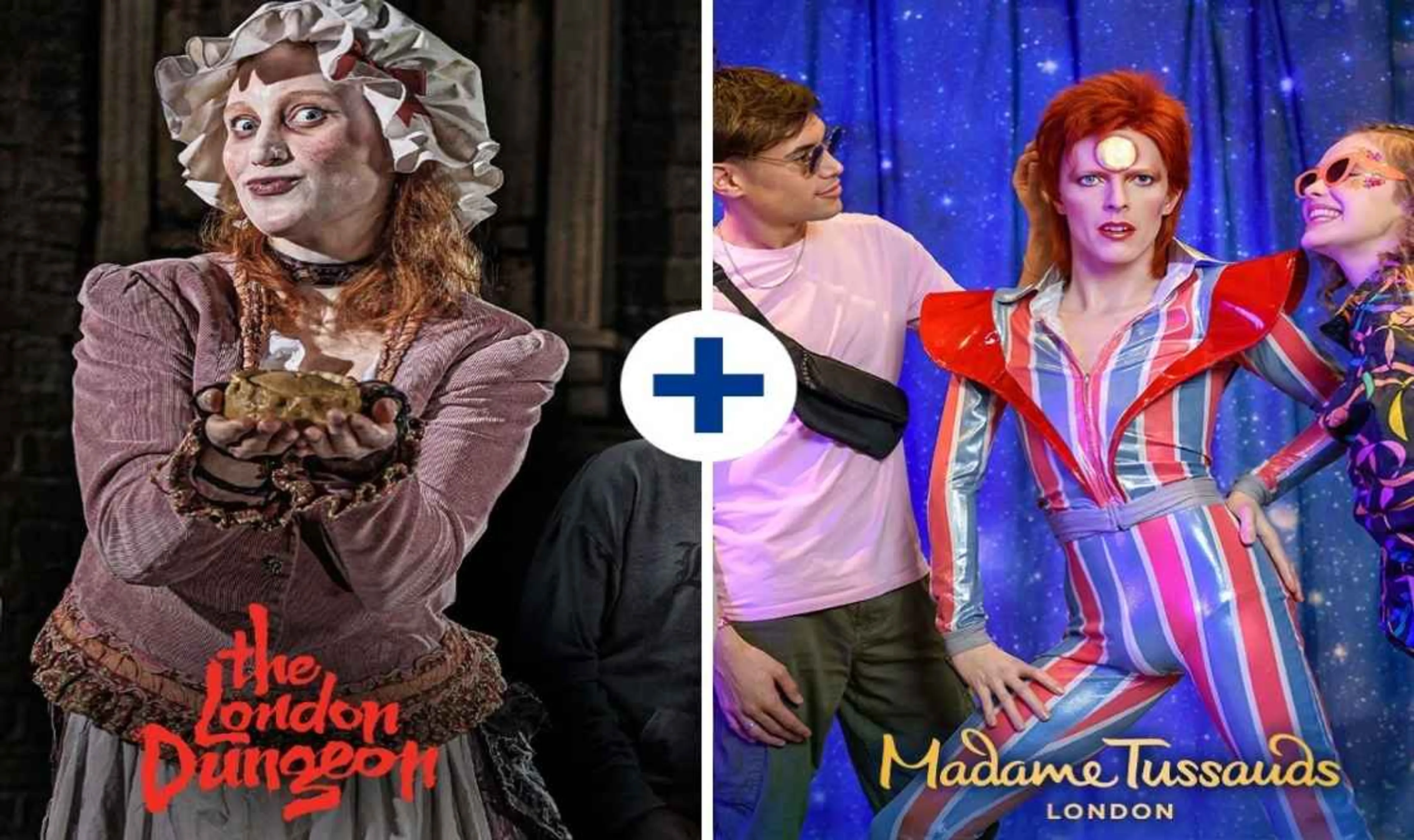 The Dungeons + Madame Tussauds £35 Ticket Bundle