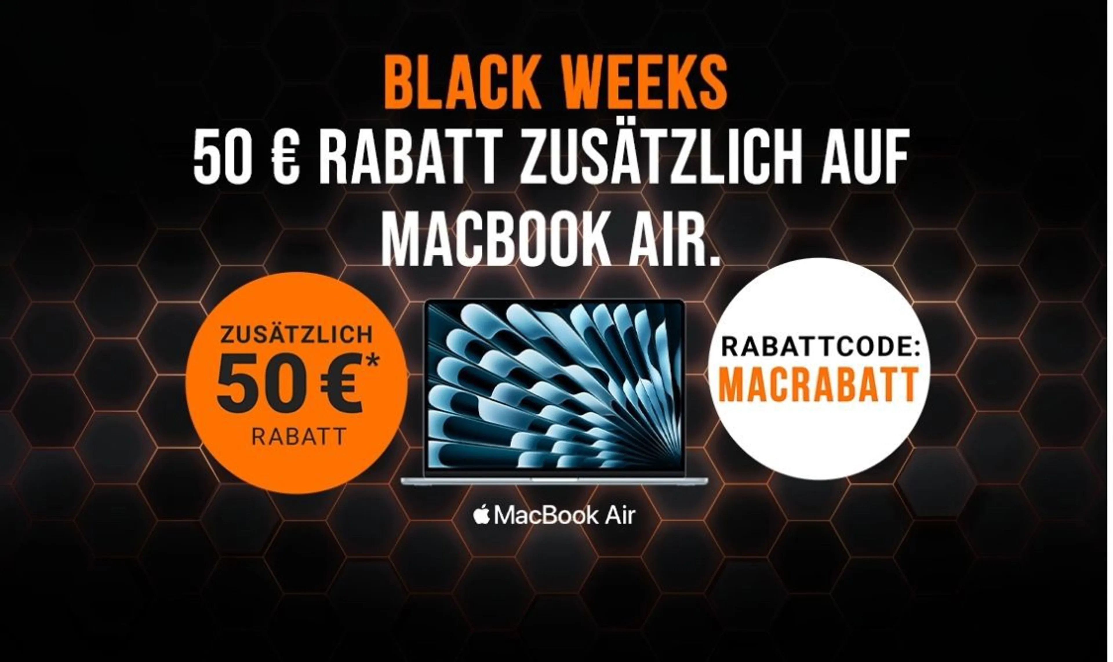 50€ Boost fürs MacBook Air